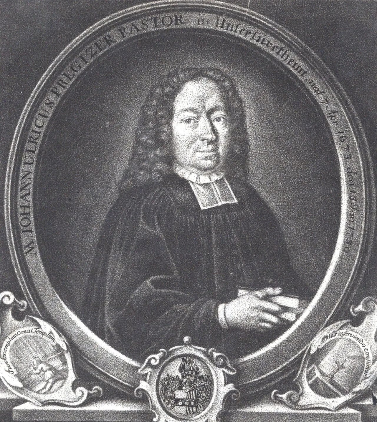 Portrait of Johann Ulrich Pregizer IV. (1673–1730) – memorial page