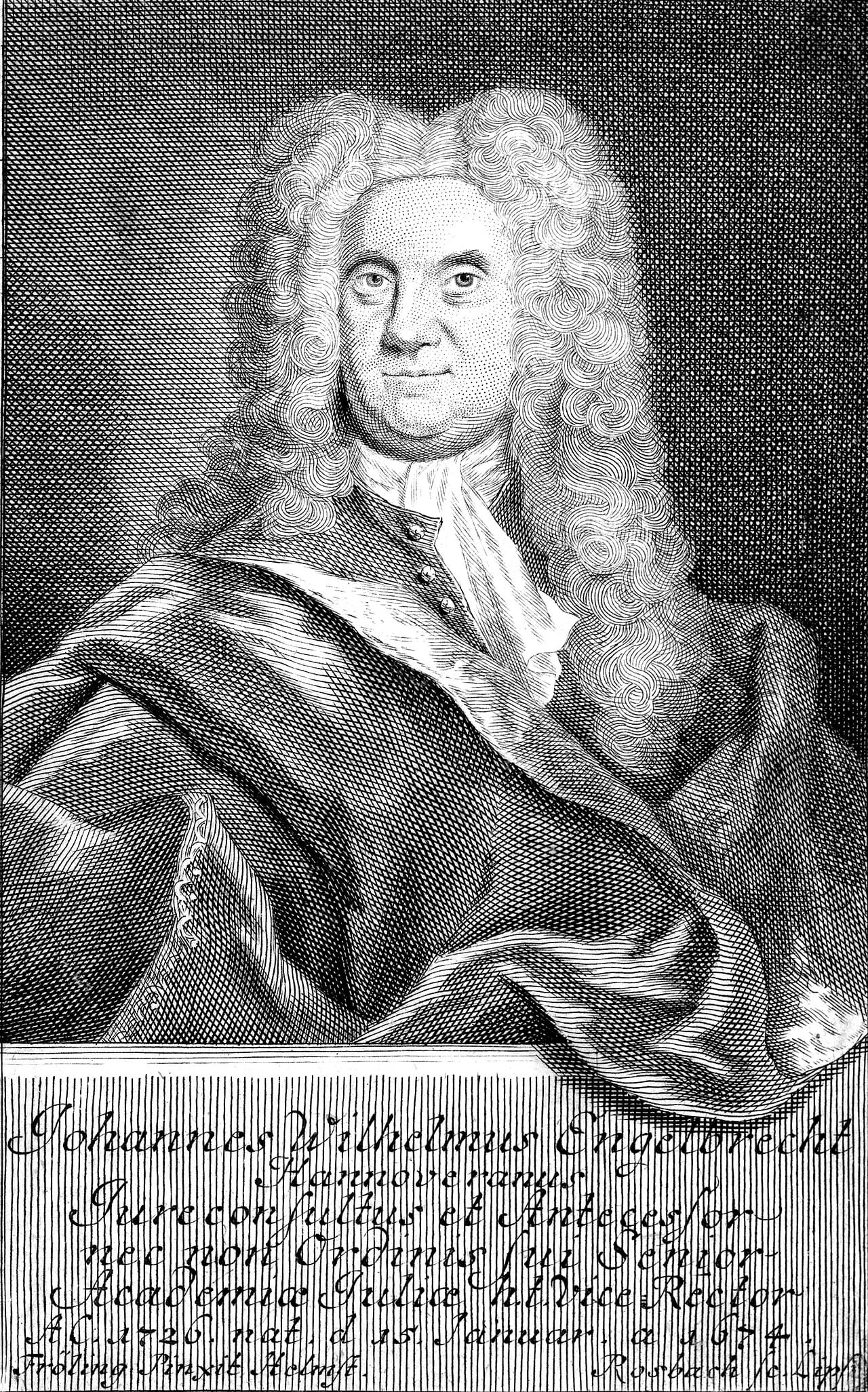 Portrait of Johann Wilhelm Engelbrecht (1674–1729) – memorial page