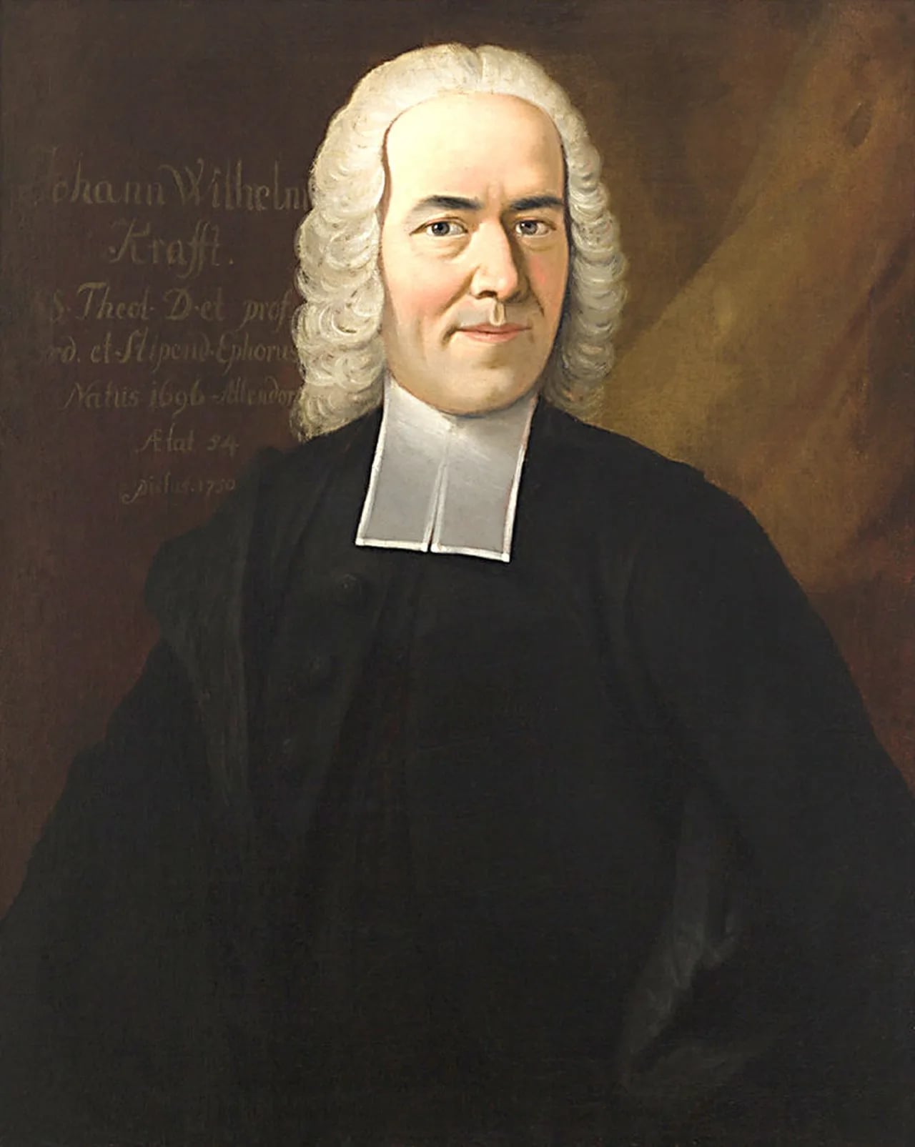 Porträt von Johann Wilhelm Krafft (1696–1767) – Gedenkseite