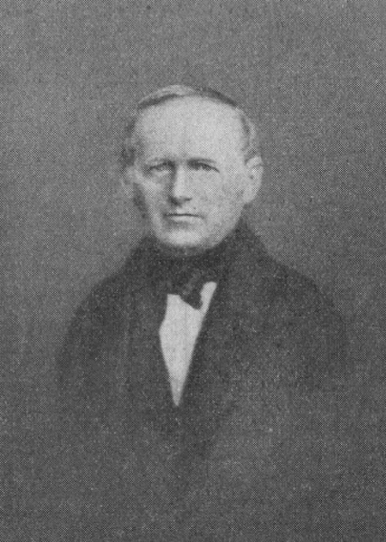 Porträt von Johann Wilhelm Neumann (1797–1870) – Gedenkseite