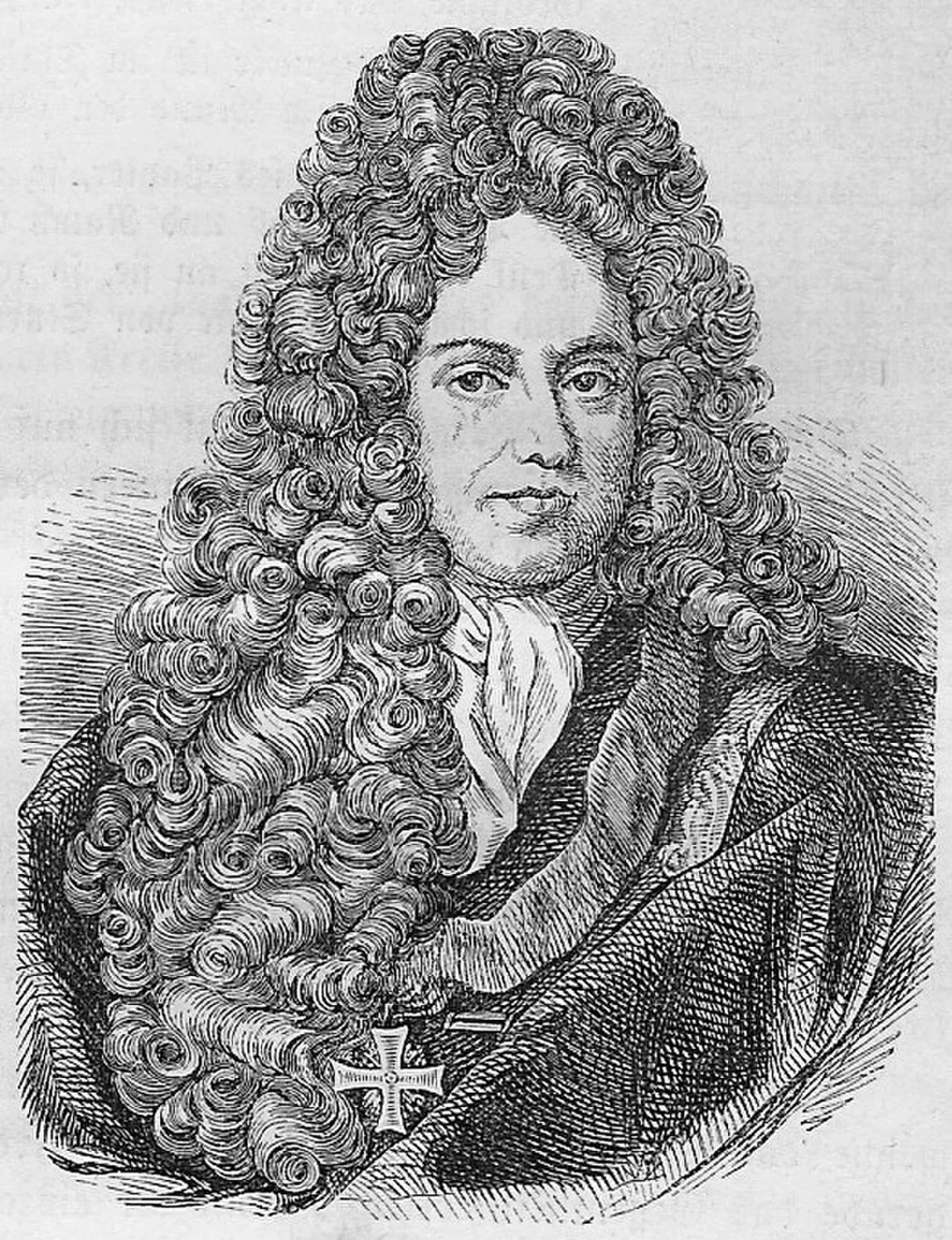 Porträt von Johann von Besser (1654–1729) – Gedenkseite