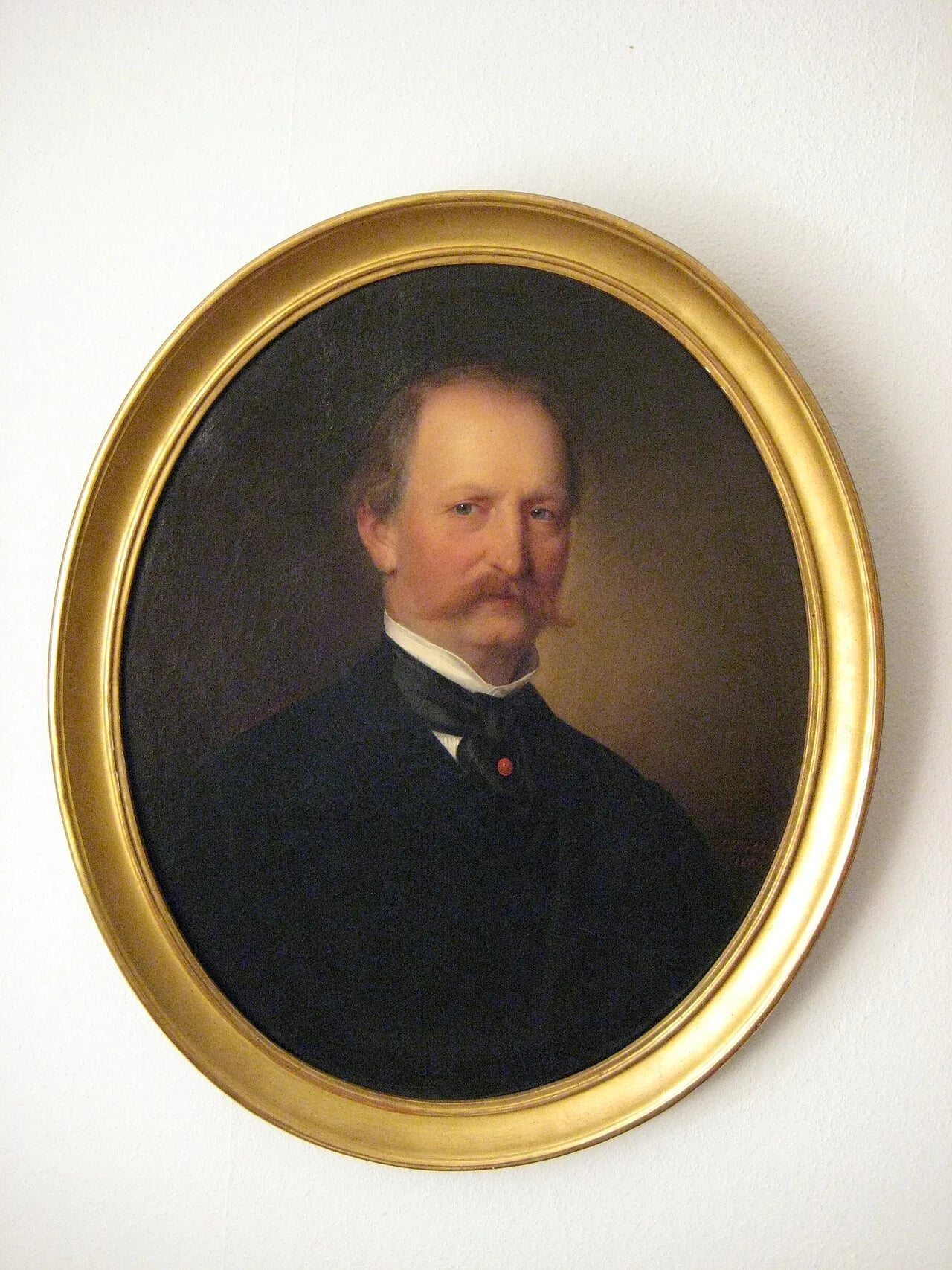 Porträt von Johann von Stietencron (1811–1873) – Gedenkseite
