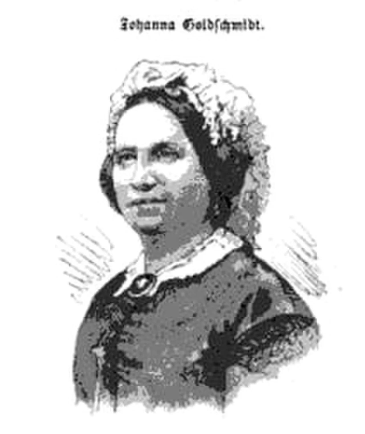 Portrait of Johanna Goldschmidt (1807–1884) – memorial page