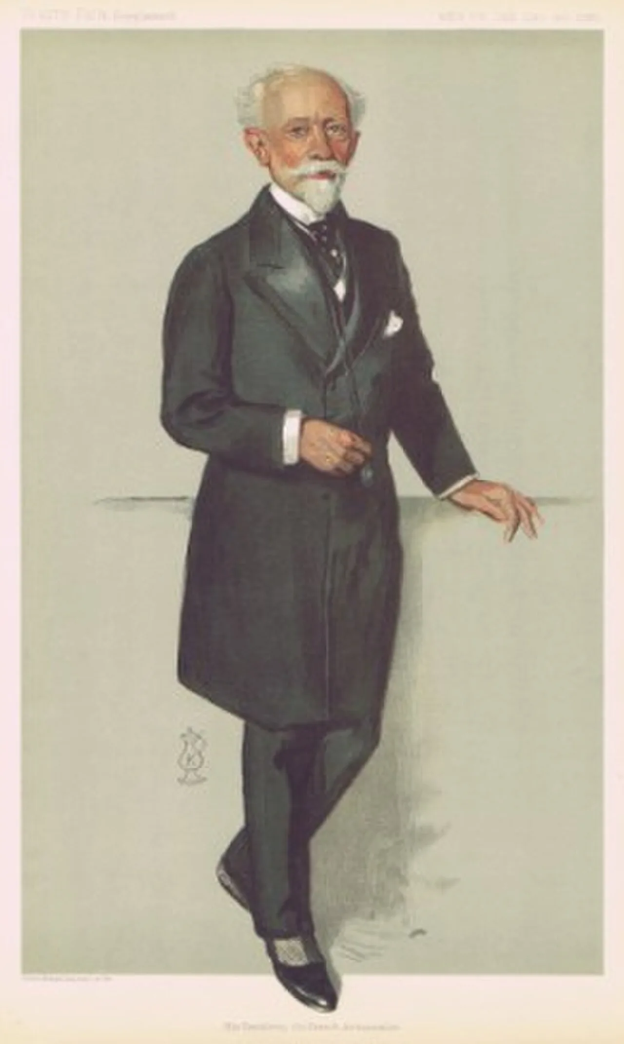 Porträt von Paul Cambon (1843–1924) – Gedenkseite
