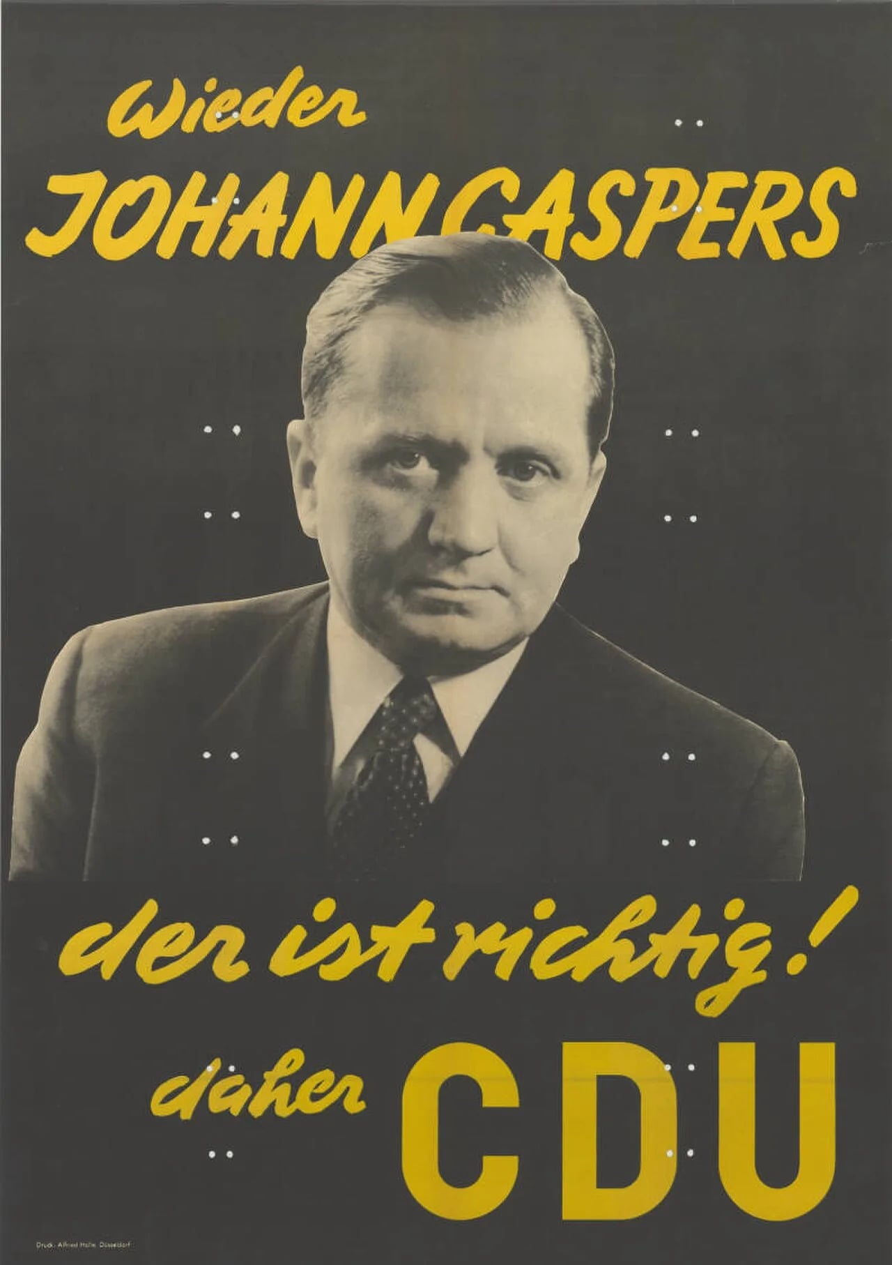 Porträt von Johannes Caspers (1910–1986) – Gedenkseite