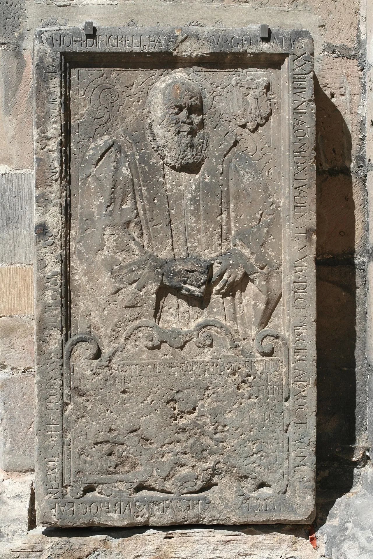 Porträt von Johannes Dinckel (1545–1601) – Gedenkseite