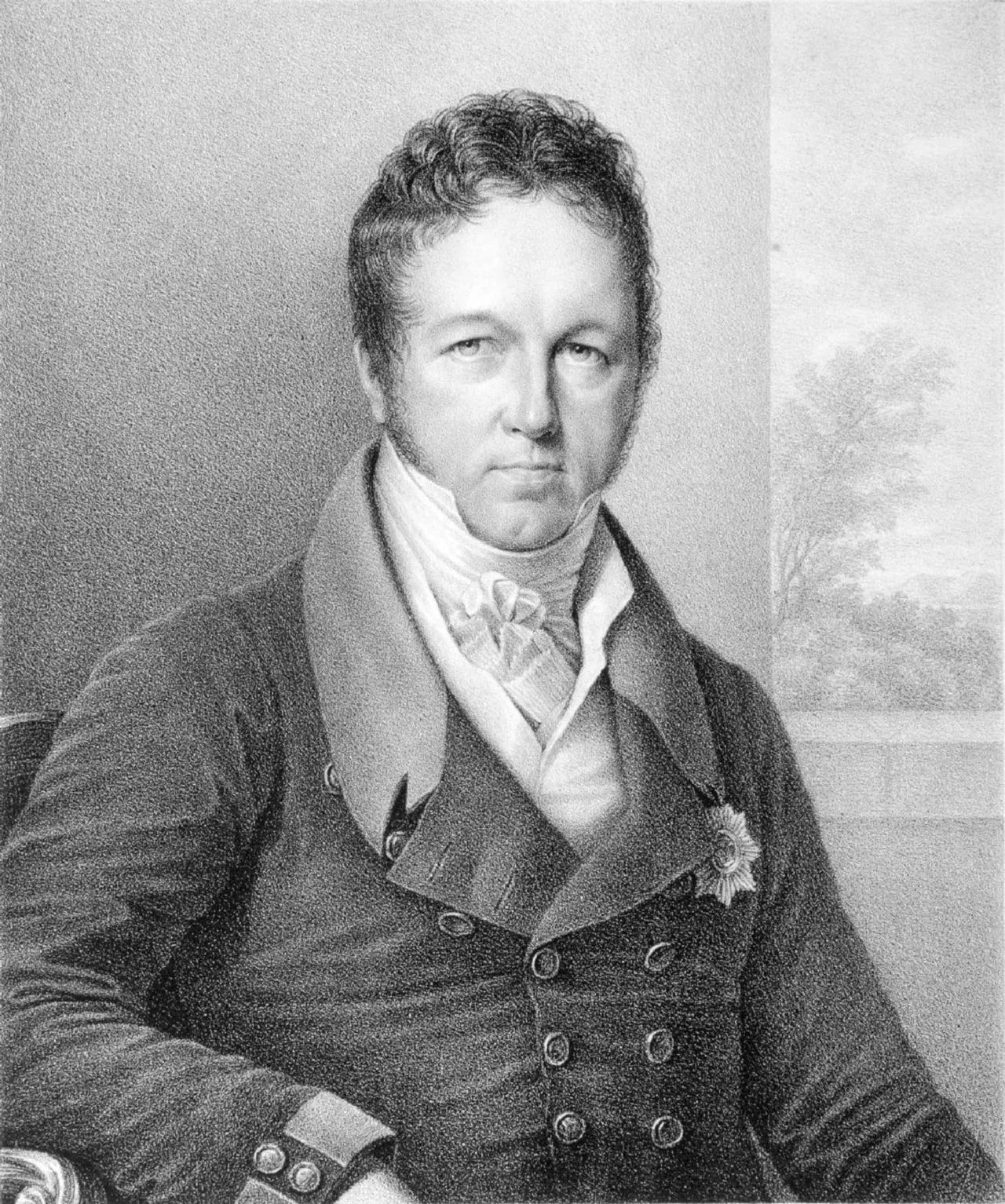 Porträt von Leopold von Plessen (1769–1837) – Gedenkseite