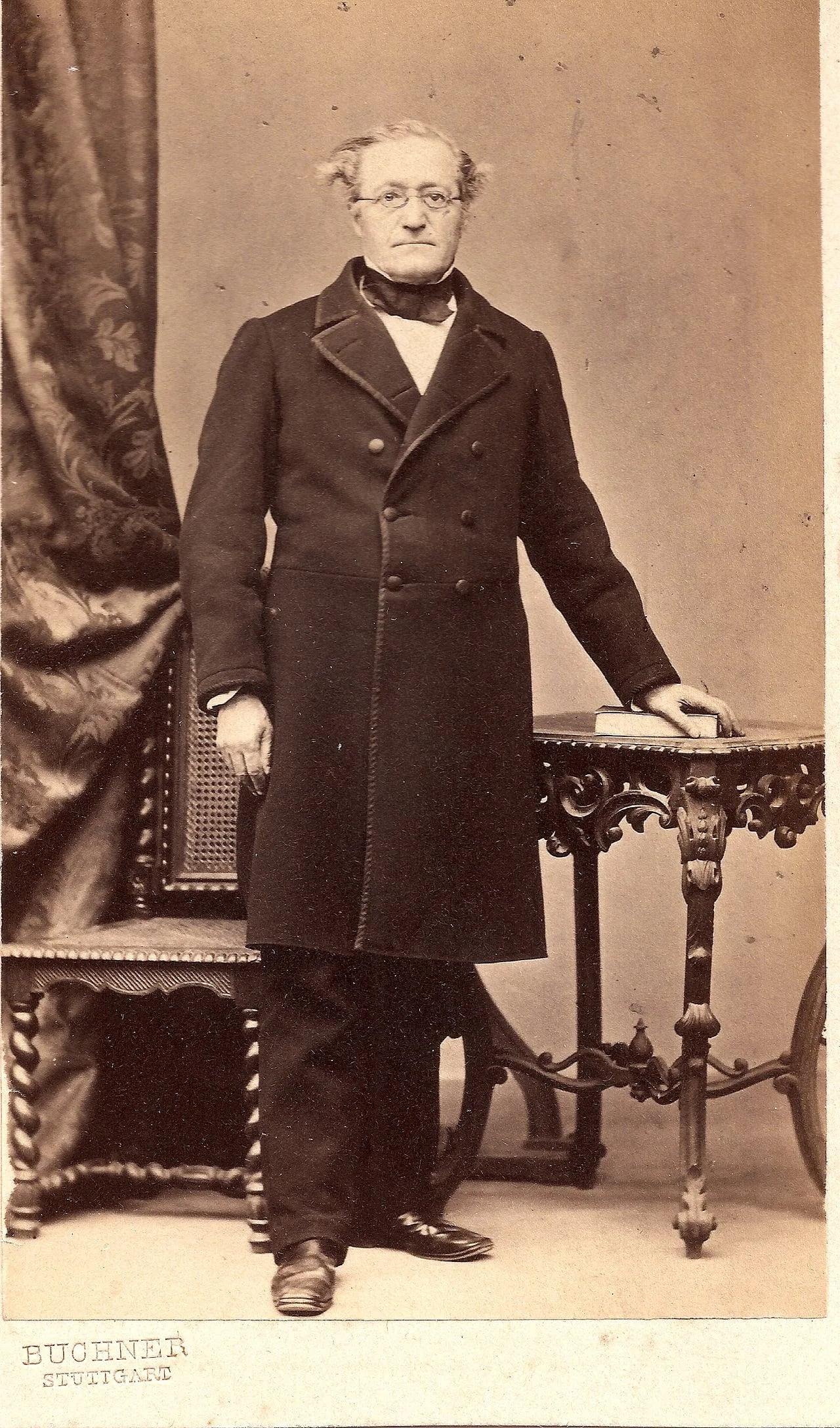 Porträt von Johannes Mährlen (1803–1871) – Gedenkseite