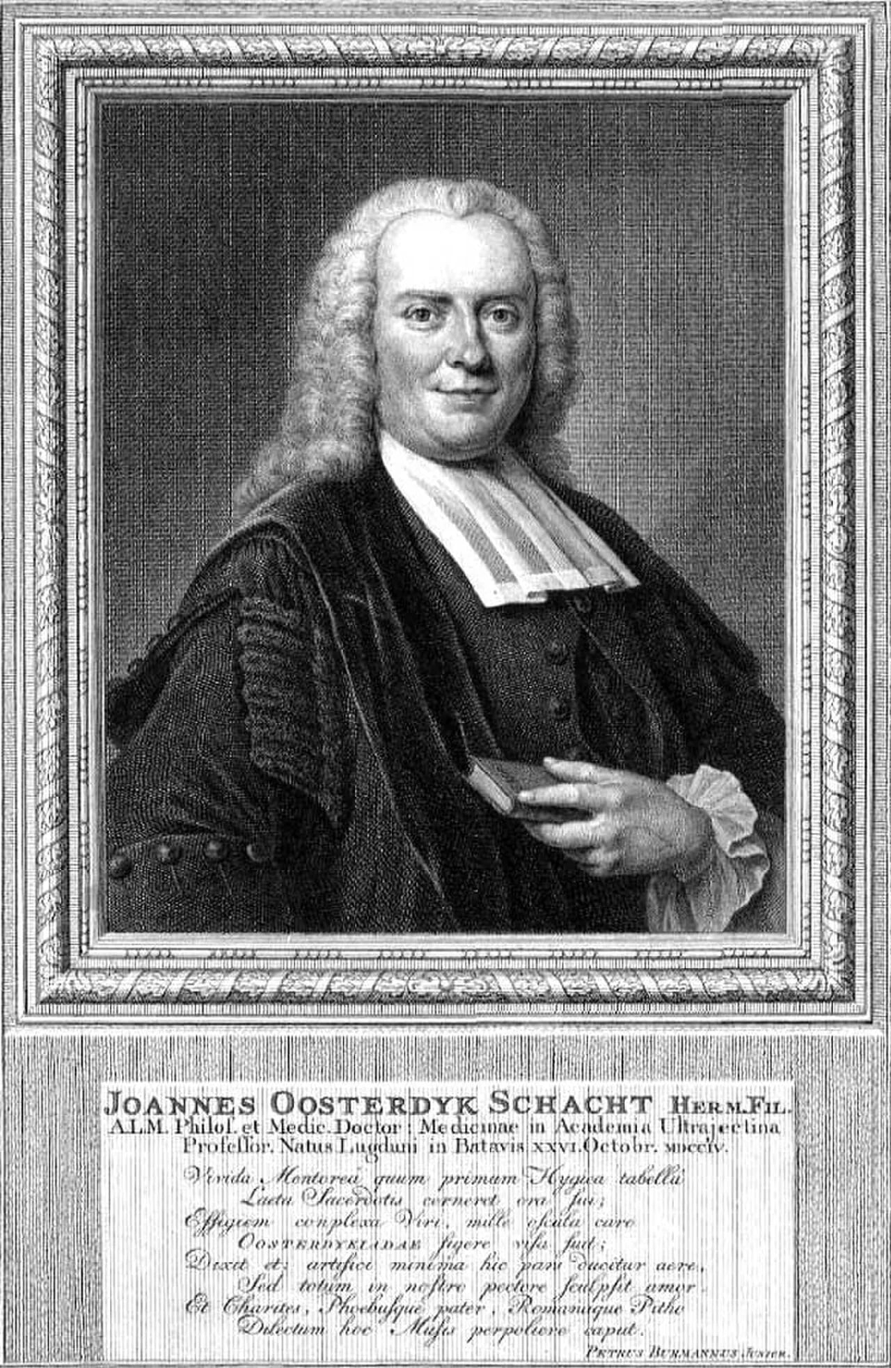 Portrait of Johannes Oosterdijk Schacht (1704–1792) – memorial page