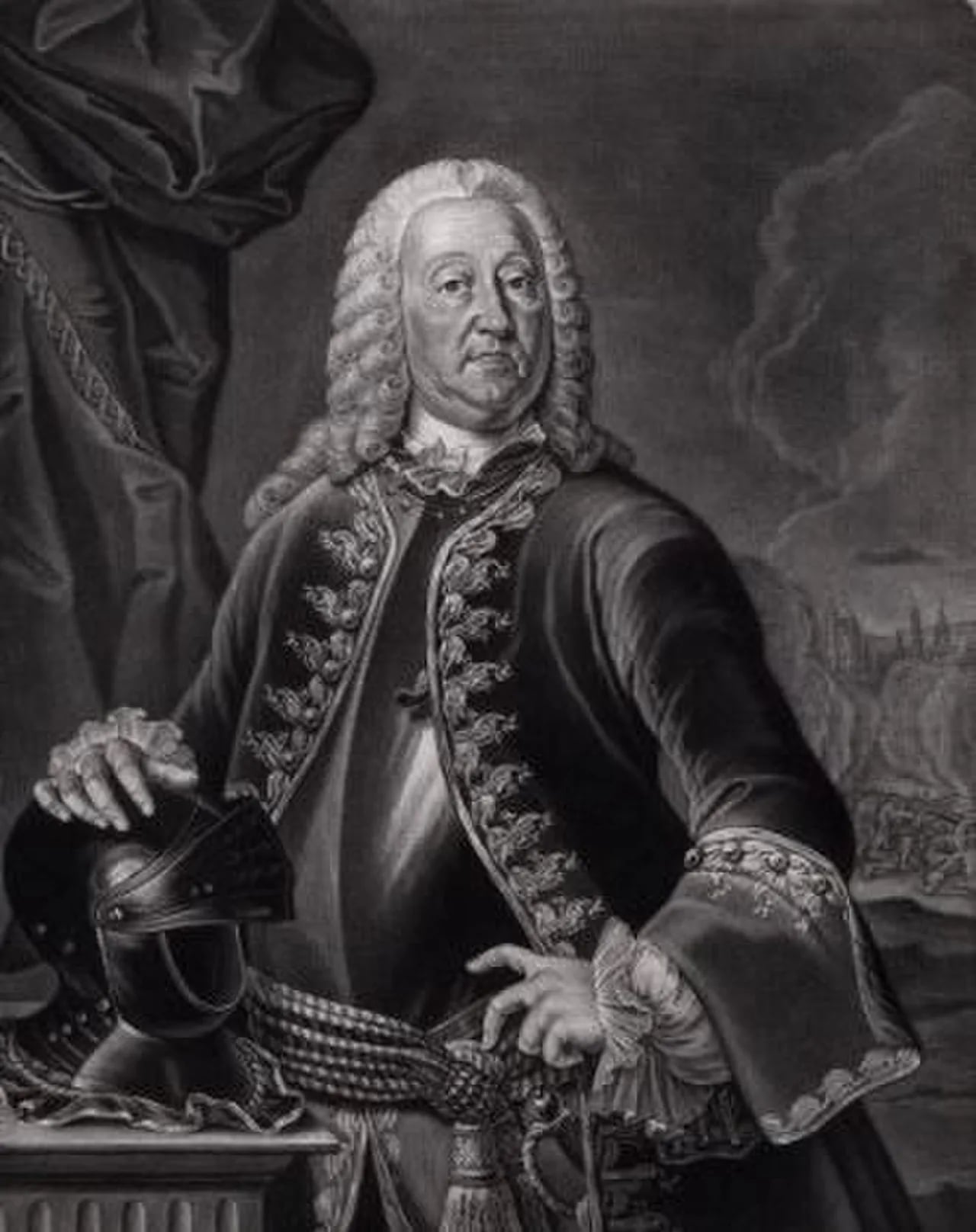 Porträt von Johannes Rietmann (1679–1765) – Gedenkseite