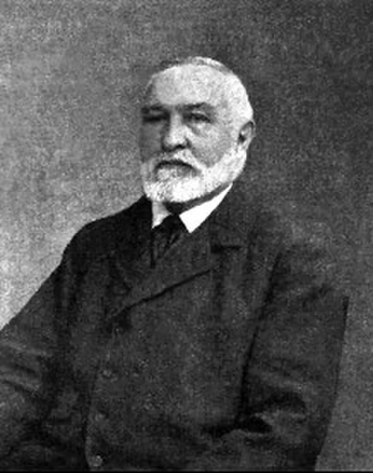Porträt von Johannes Strebel (1832–1909) – Gedenkseite