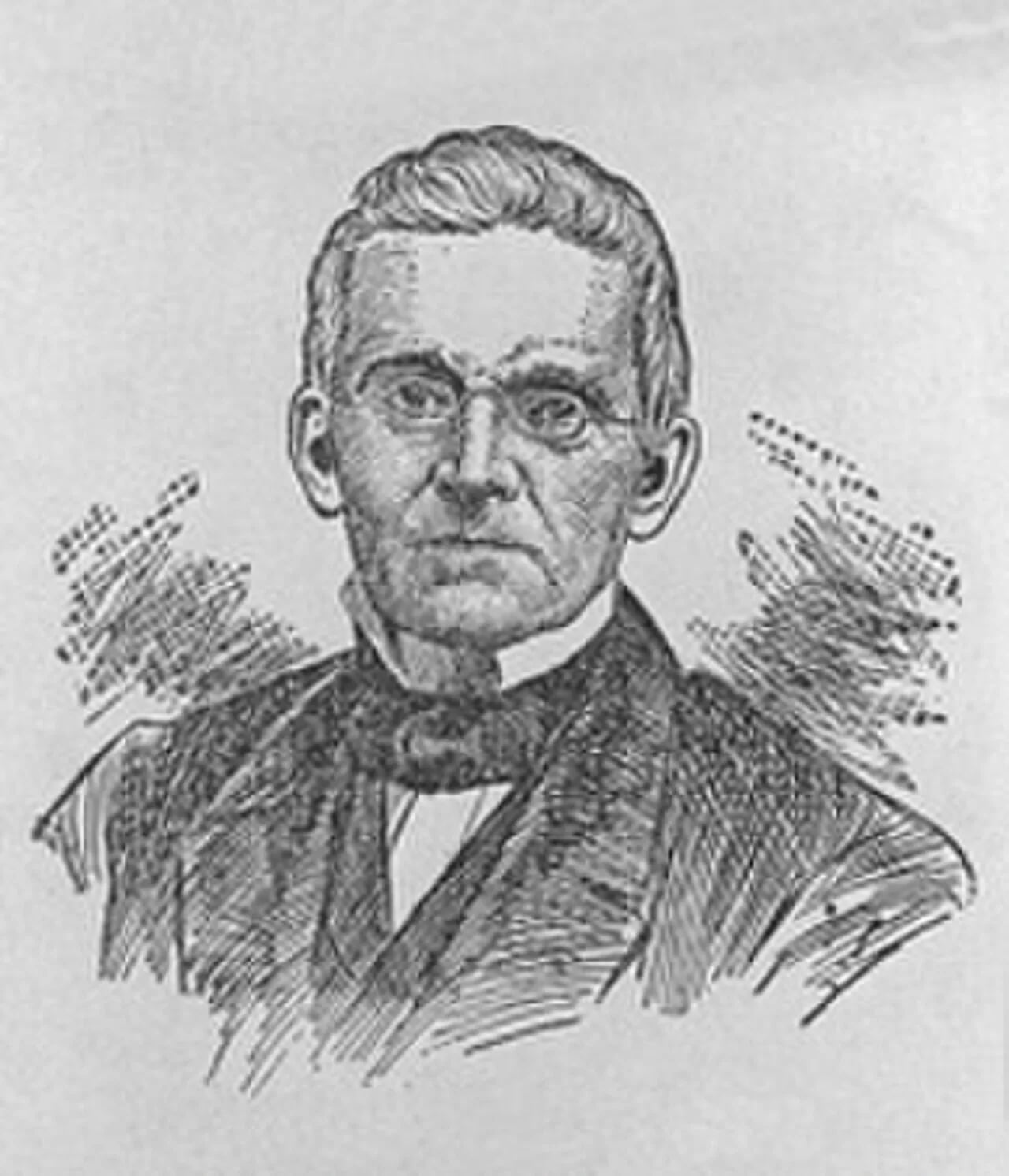 Porträt von Martin W. Bates (1786–1869) – Gedenkseite
