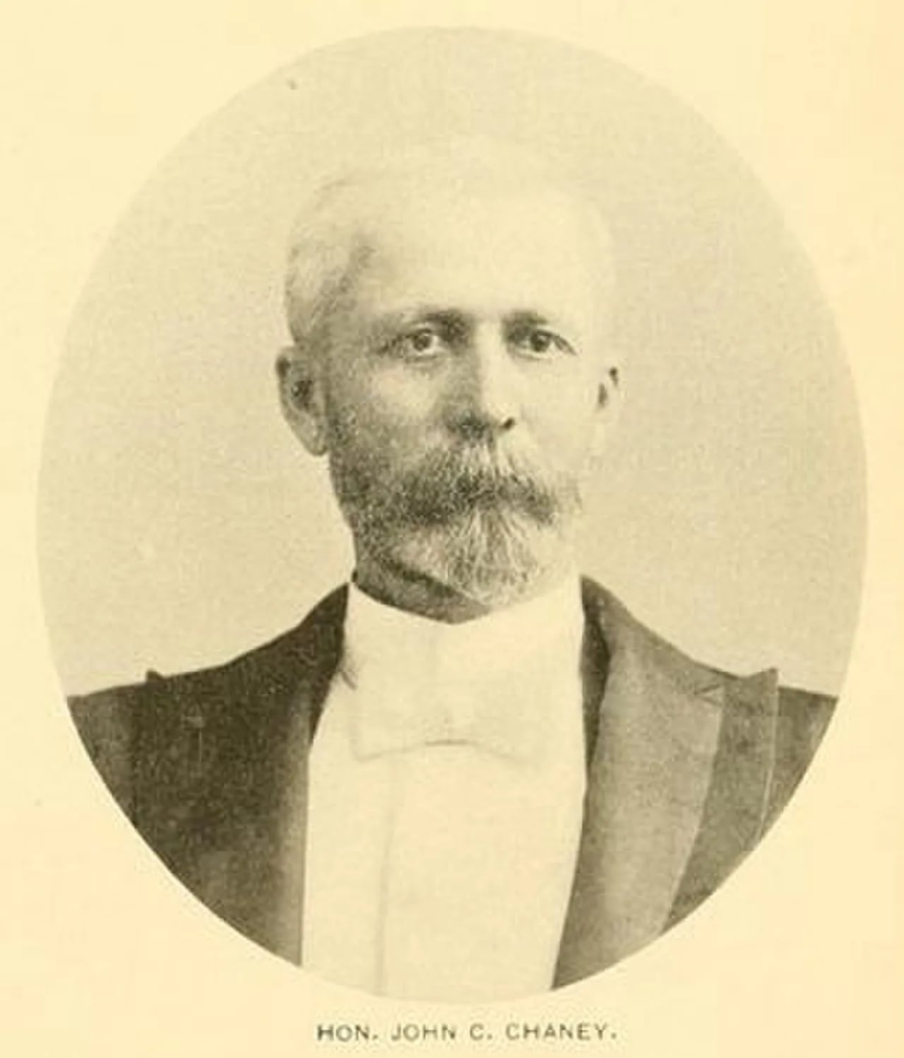 Portrait of John C. Chaney (1853–1940) – memorial page