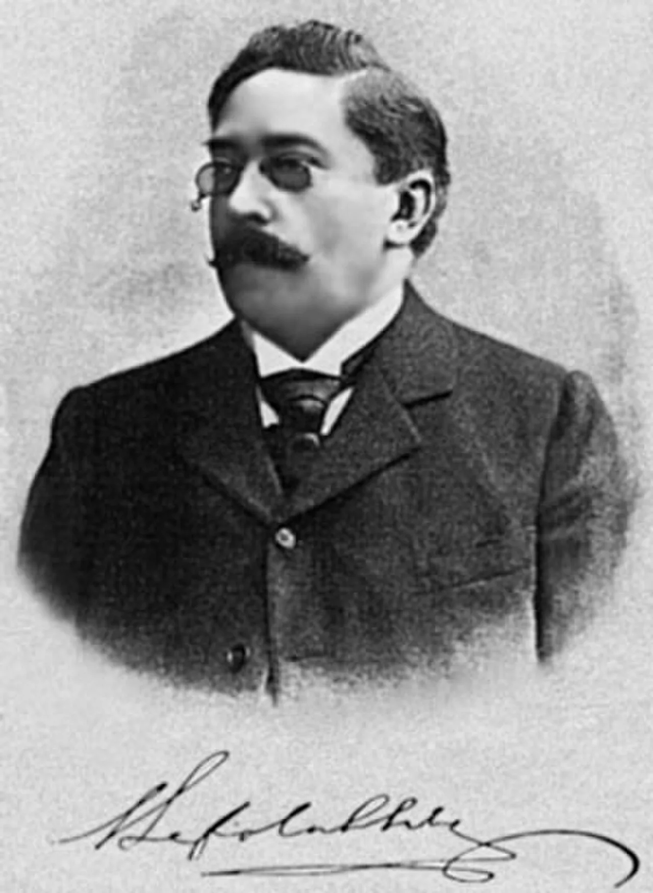 Porträt von Vsevolod Solovʹev (1849–1903) – Gedenkseite