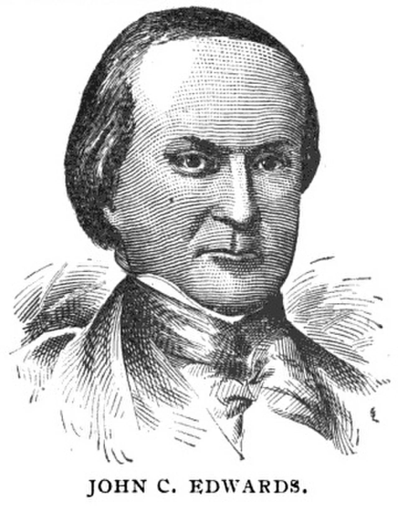 Portrait of John Cummins Edwards (1804–1888) – memorial page