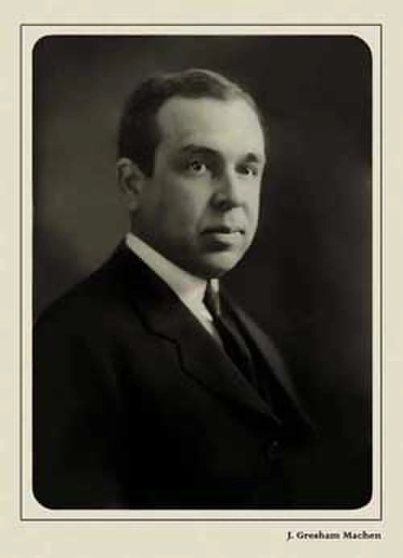 Portrait of John Gresham Machen (1881–1937) – memorial page
