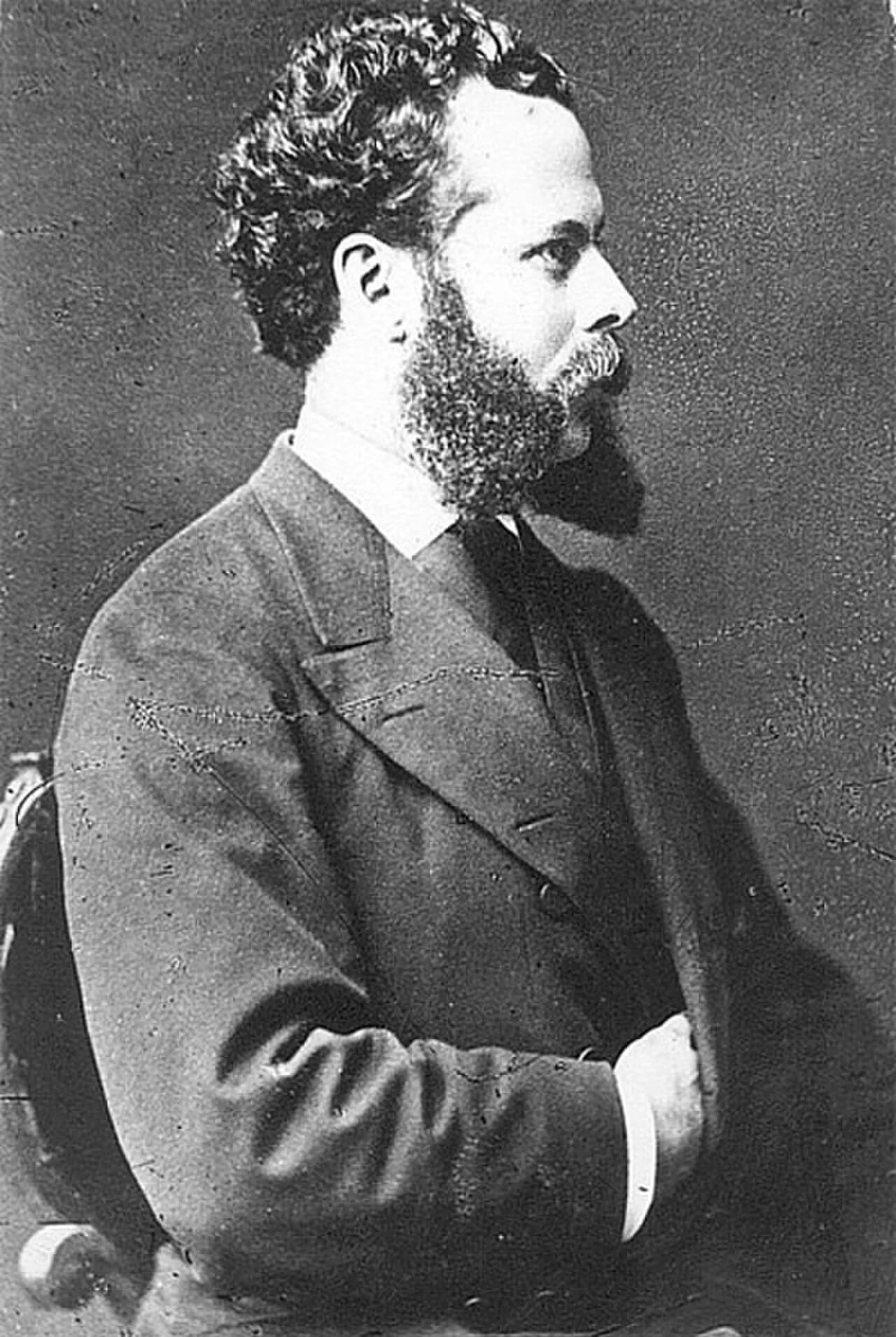 Porträt von Nicolás de Piérola (1839–1913) – Gedenkseite