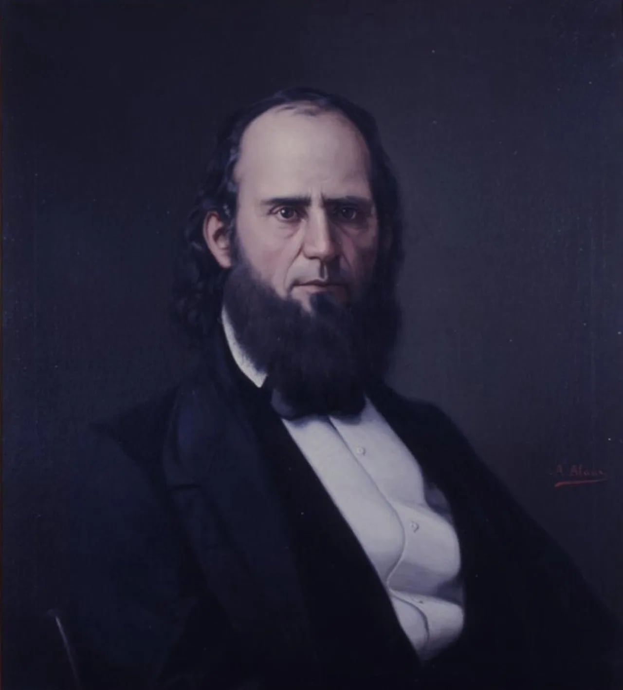 Portrait of John J. Pettus (1813–1867) – memorial page