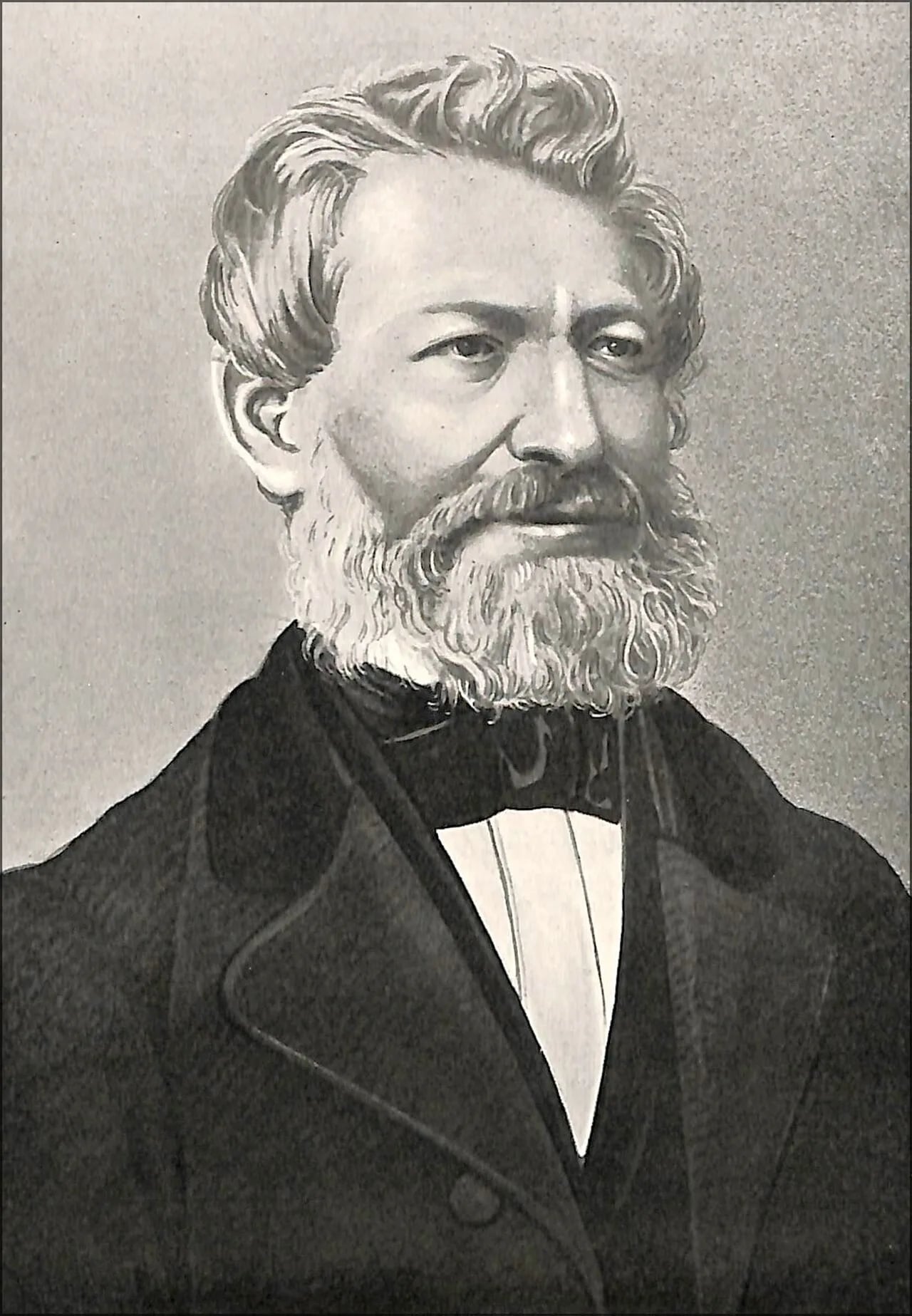 Portrait of Philipp Moritz Fischer (1812–1890) – memorial page
