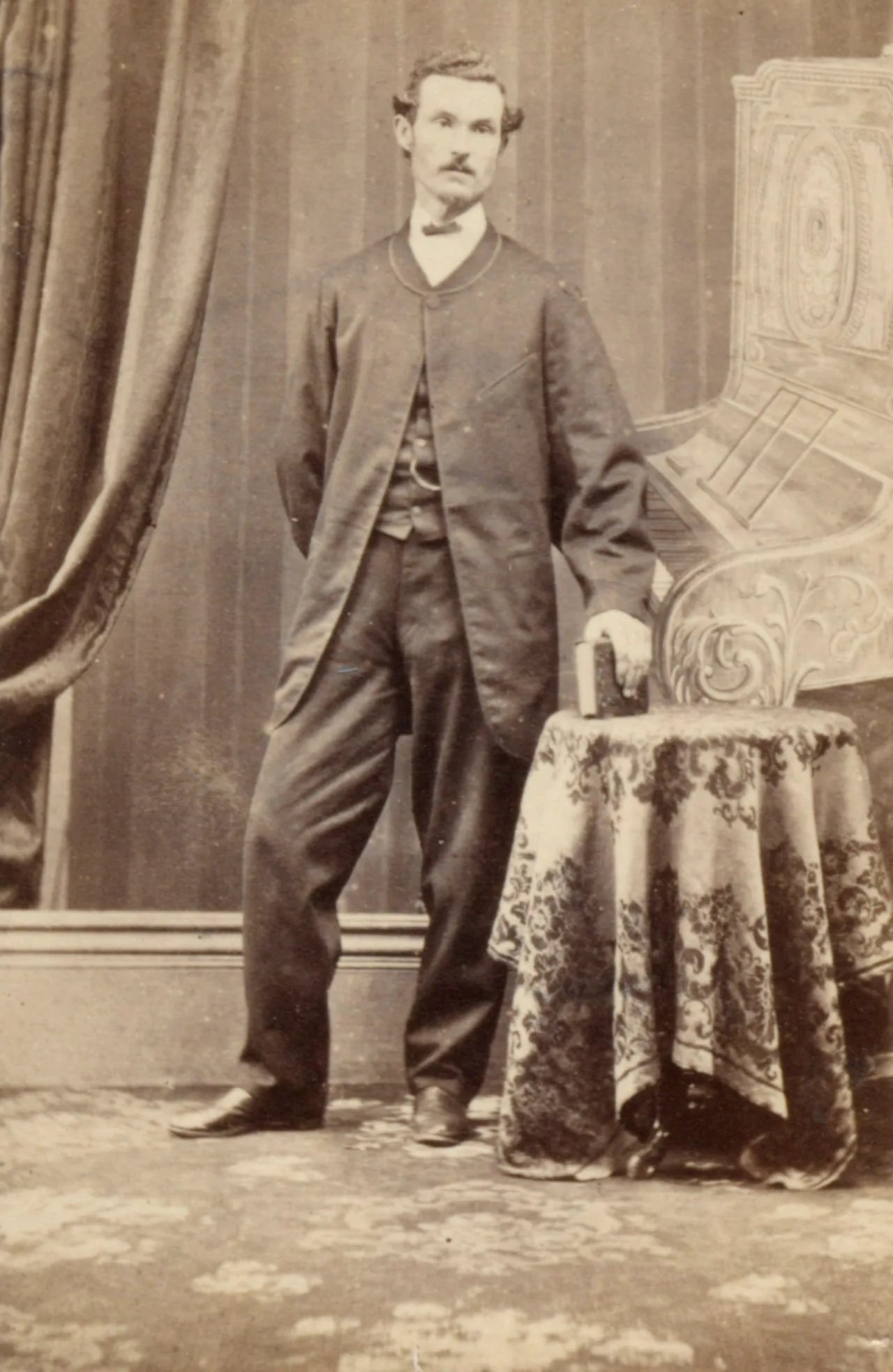Porträt von John King (1838–1872) – Gedenkseite