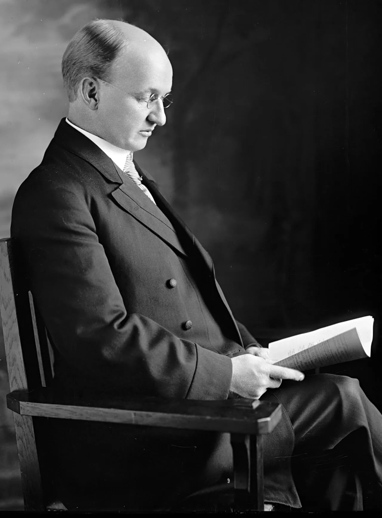 Portrait of John M. Nelson (1870–1955) – memorial page