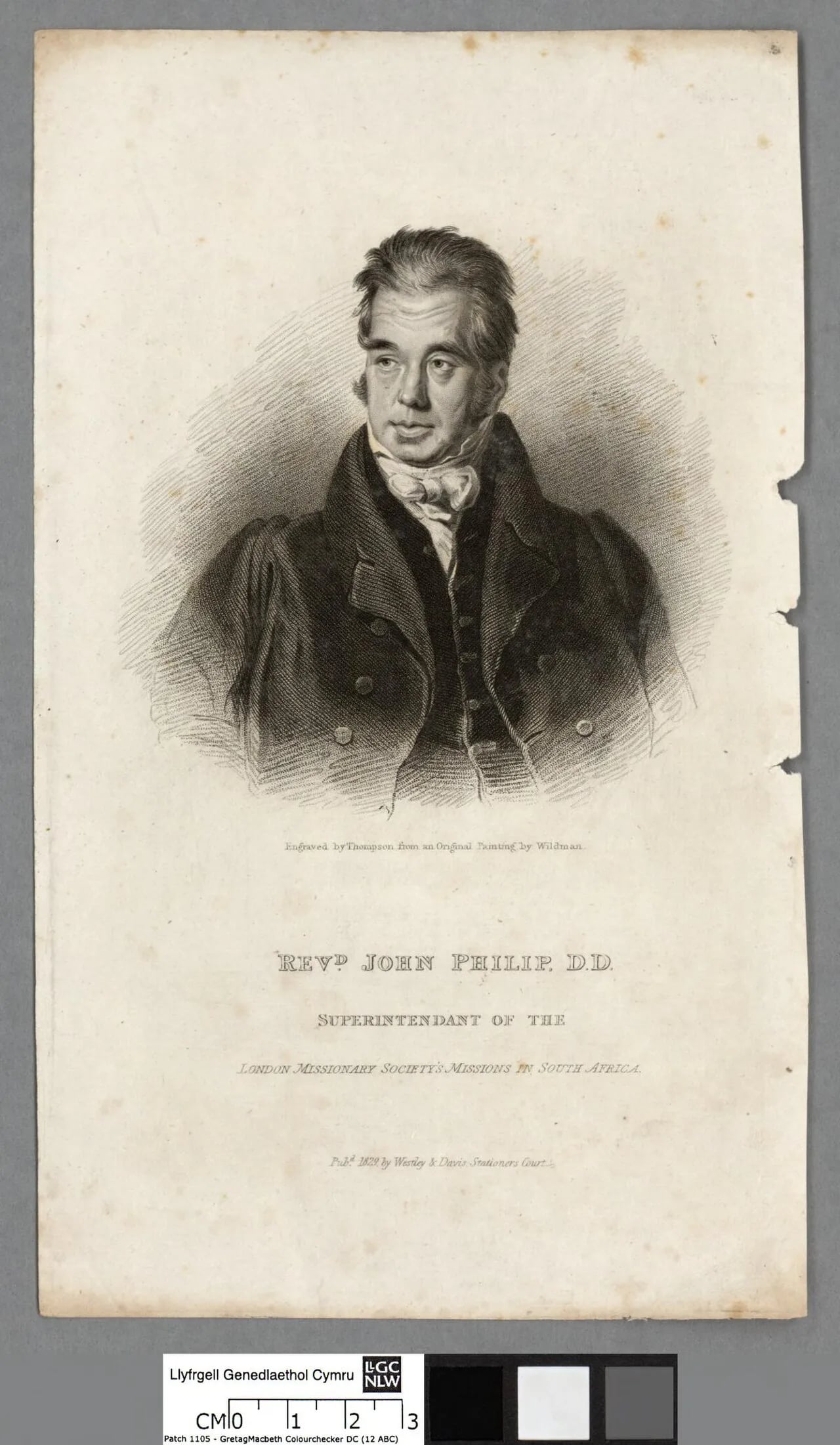 Portrait of John Philip (1775–1851) – memorial page