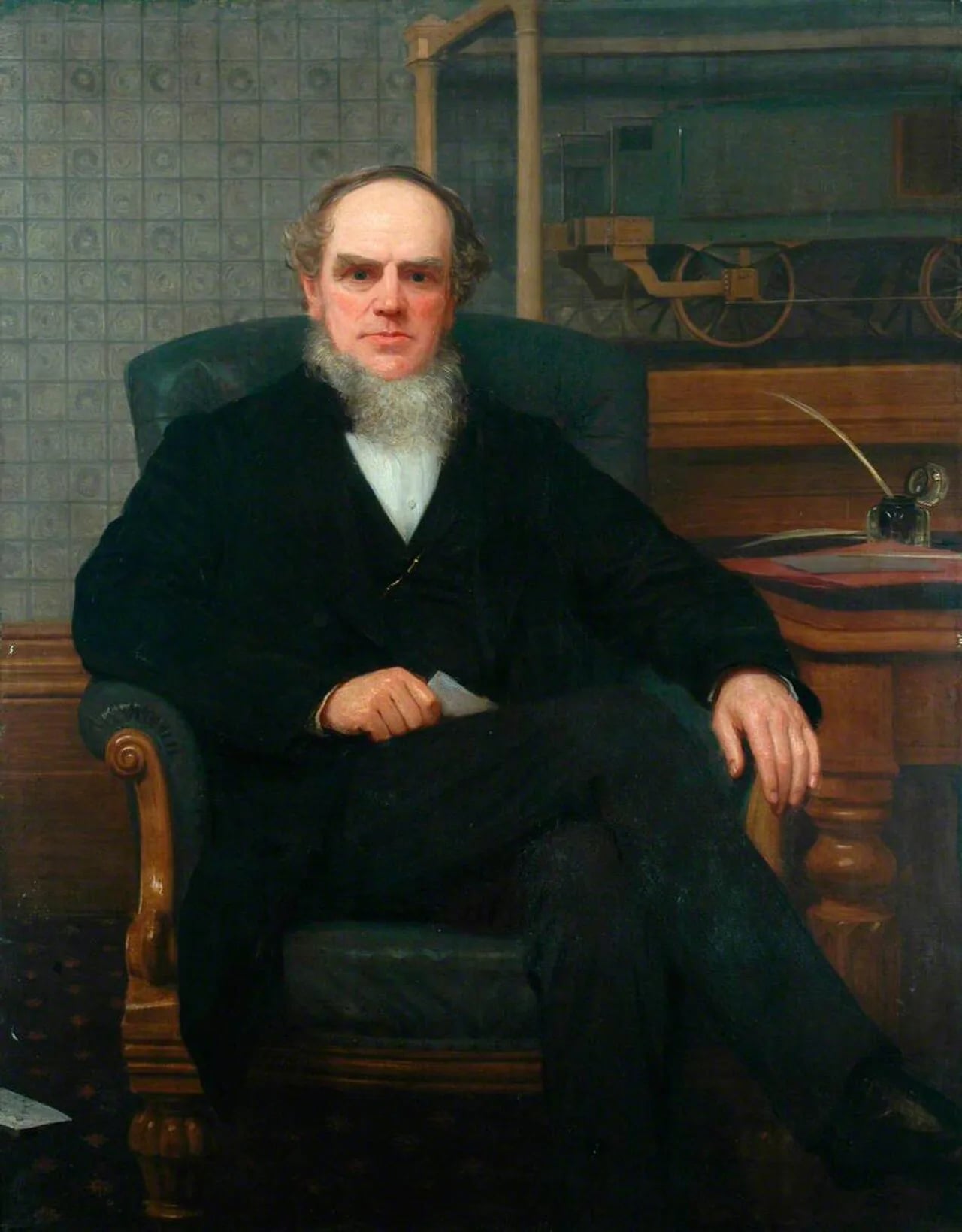 Porträt von John Ramsbottom (1814–1897) – Gedenkseite