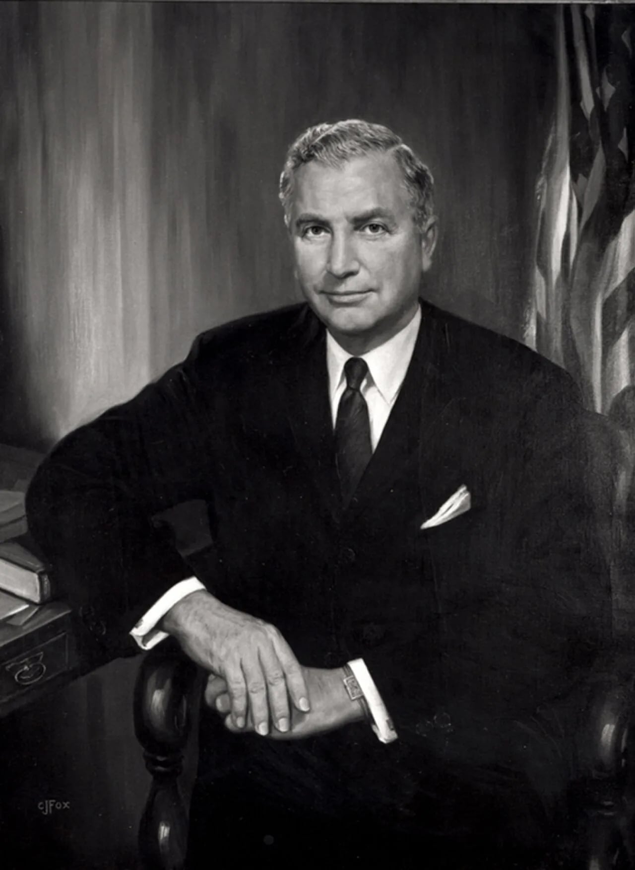 Portrait of John T. Connor (1914–2000) – memorial page
