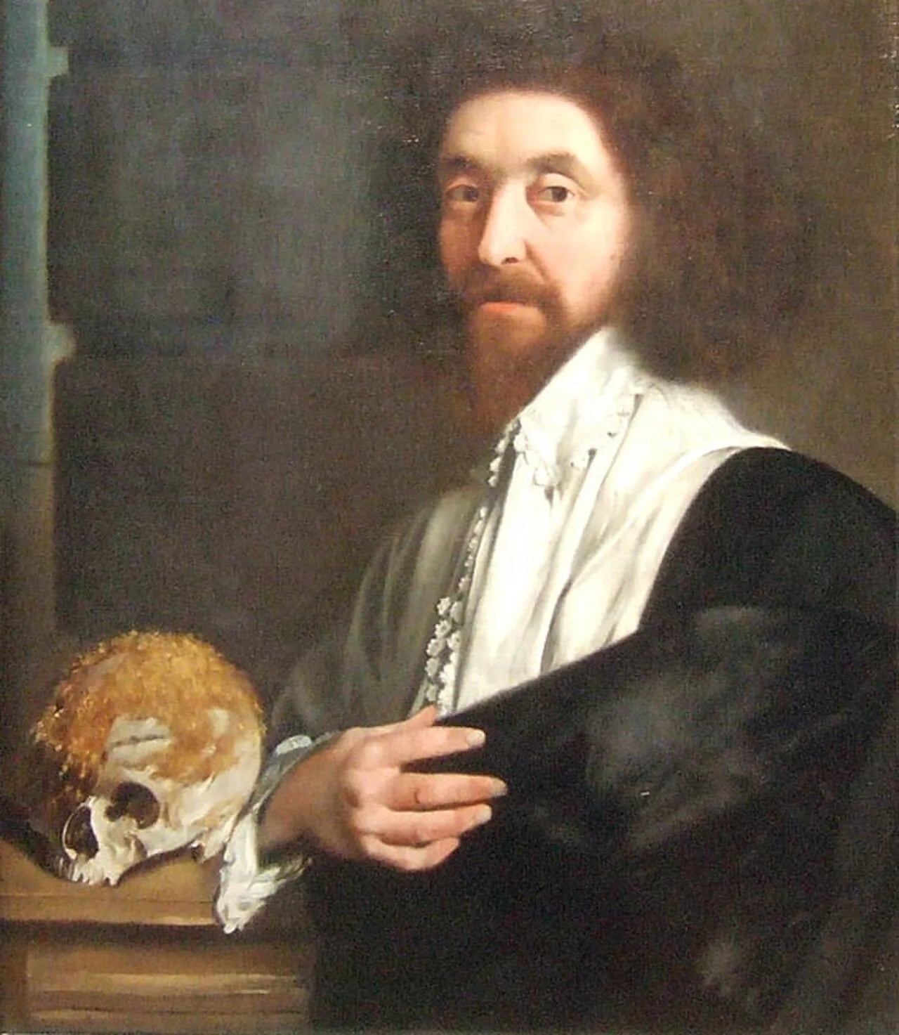 Porträt von John Tradescant der Jüngere (1608–1662) – Gedenkseite