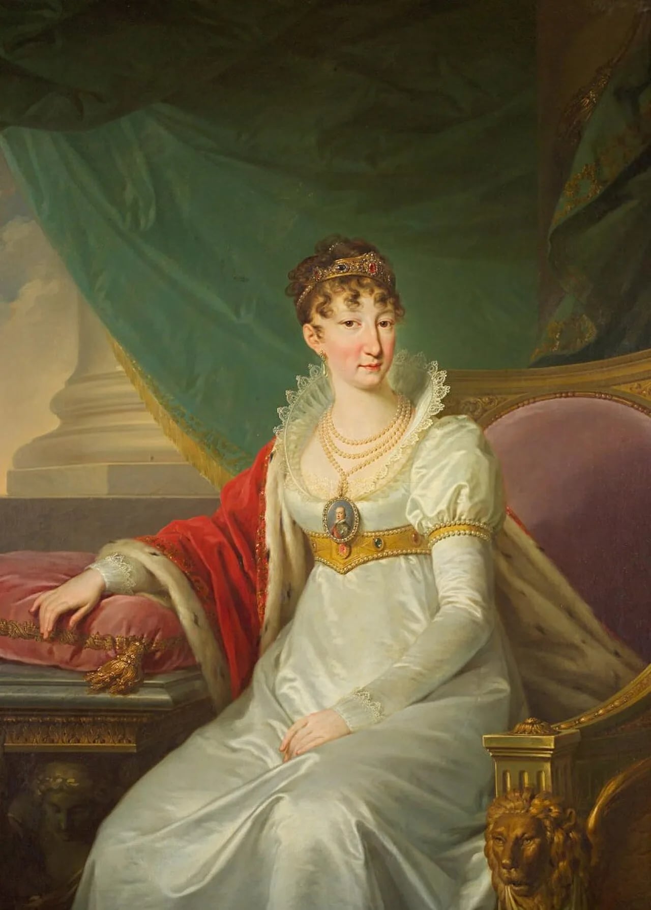 Portrait of Maria Ludovika Beatrix von Österreich-Este (1787–1816) – memorial page