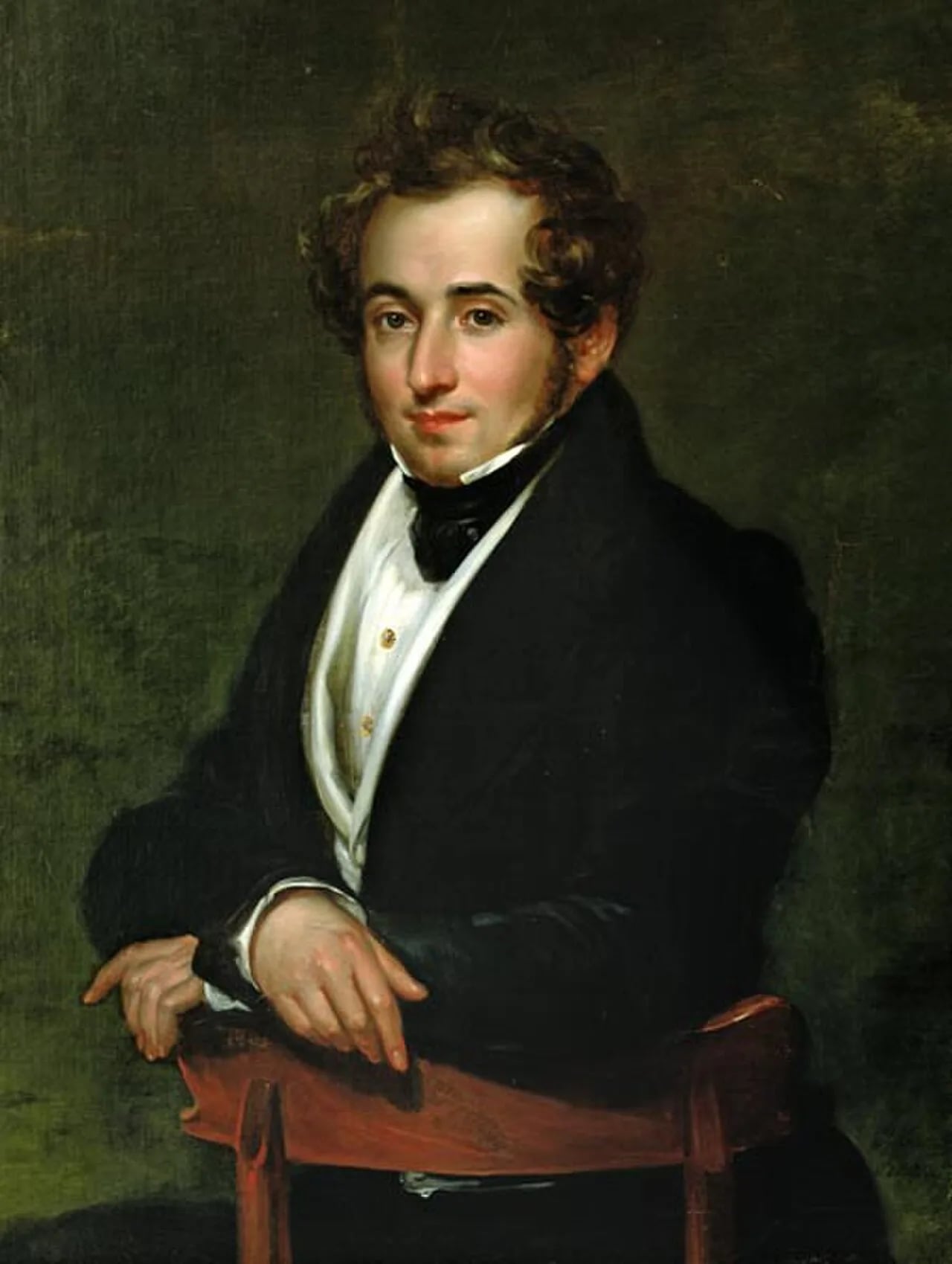 Portrait of Vincenzo Bellini (1801–1835) – memorial page