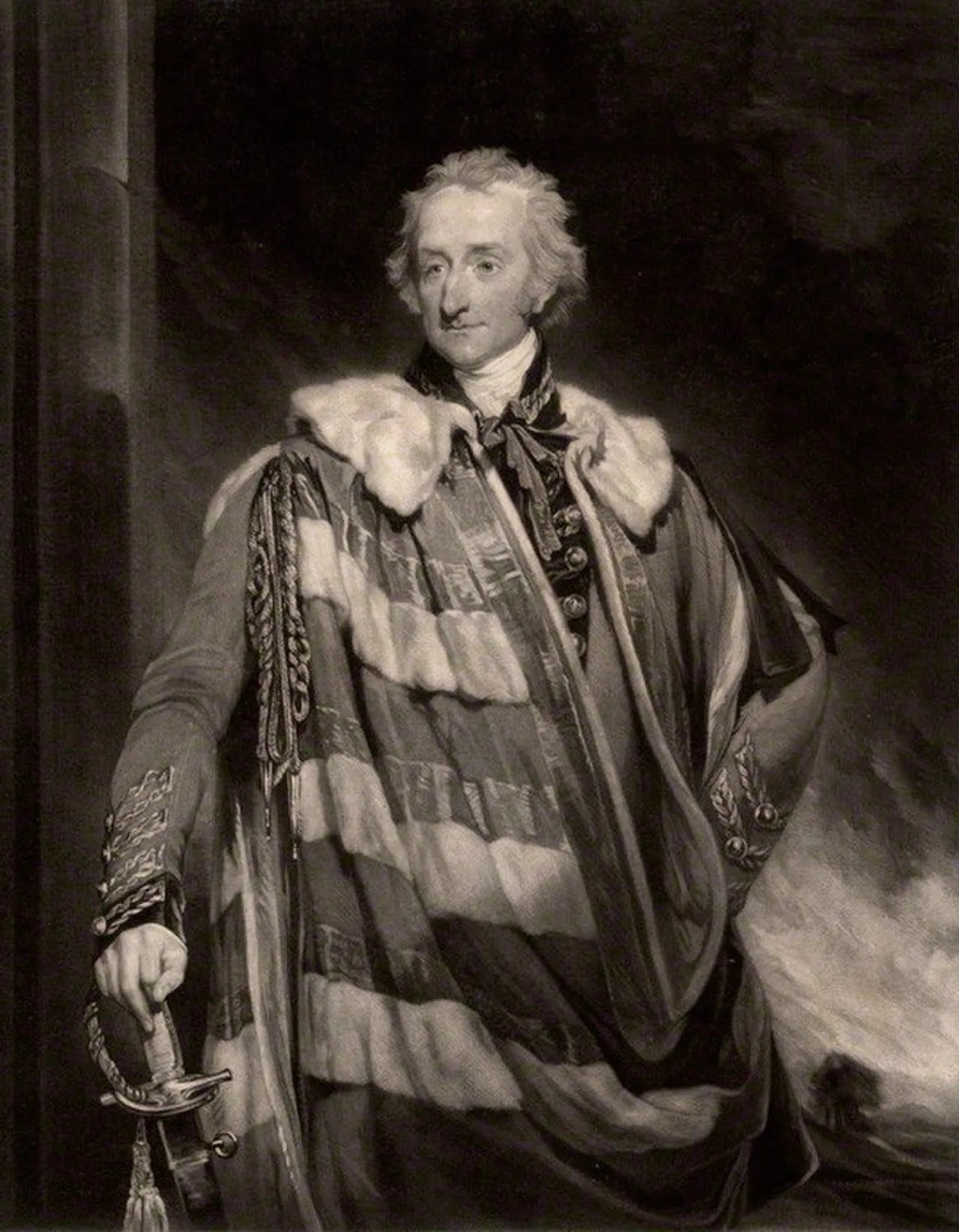 Porträt von John William Egerton, 7. Earl of Bridgewater (1753–1823) – Gedenkseite