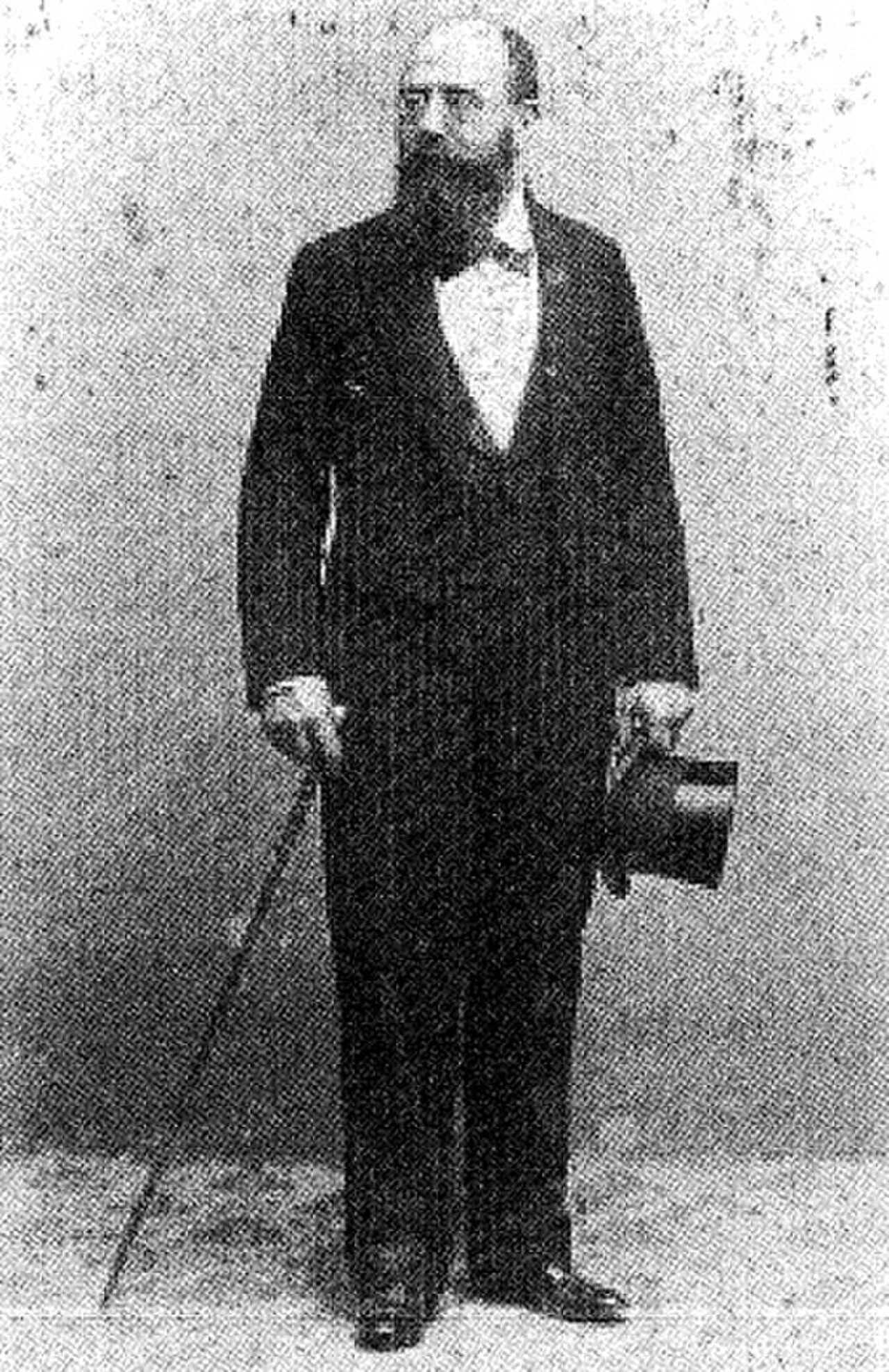 Portrait of Alfredo Bermúdez de Castro (1849–1920) – memorial page