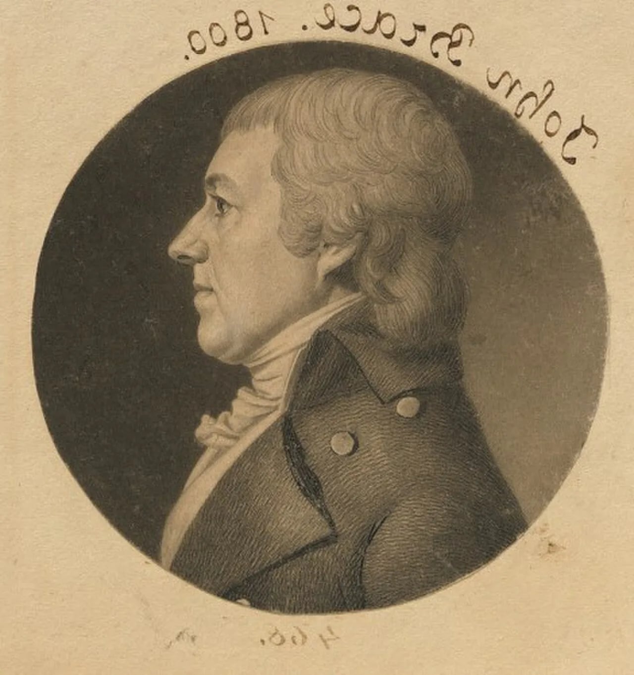 Porträt von Jonathan Brace (1754–1837) – Gedenkseite