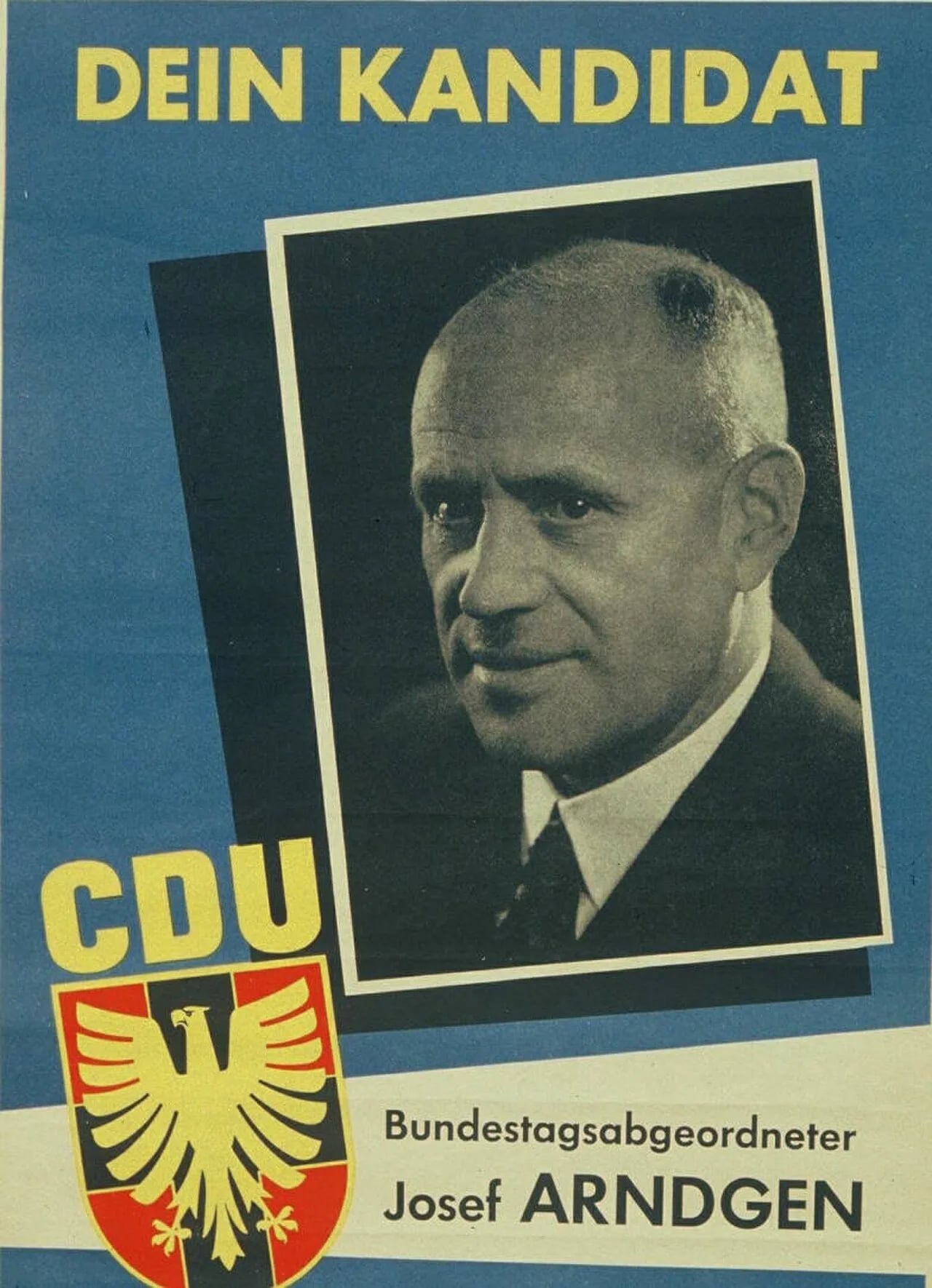 Porträt von Josef Arndgen (1894–1966) – Gedenkseite
