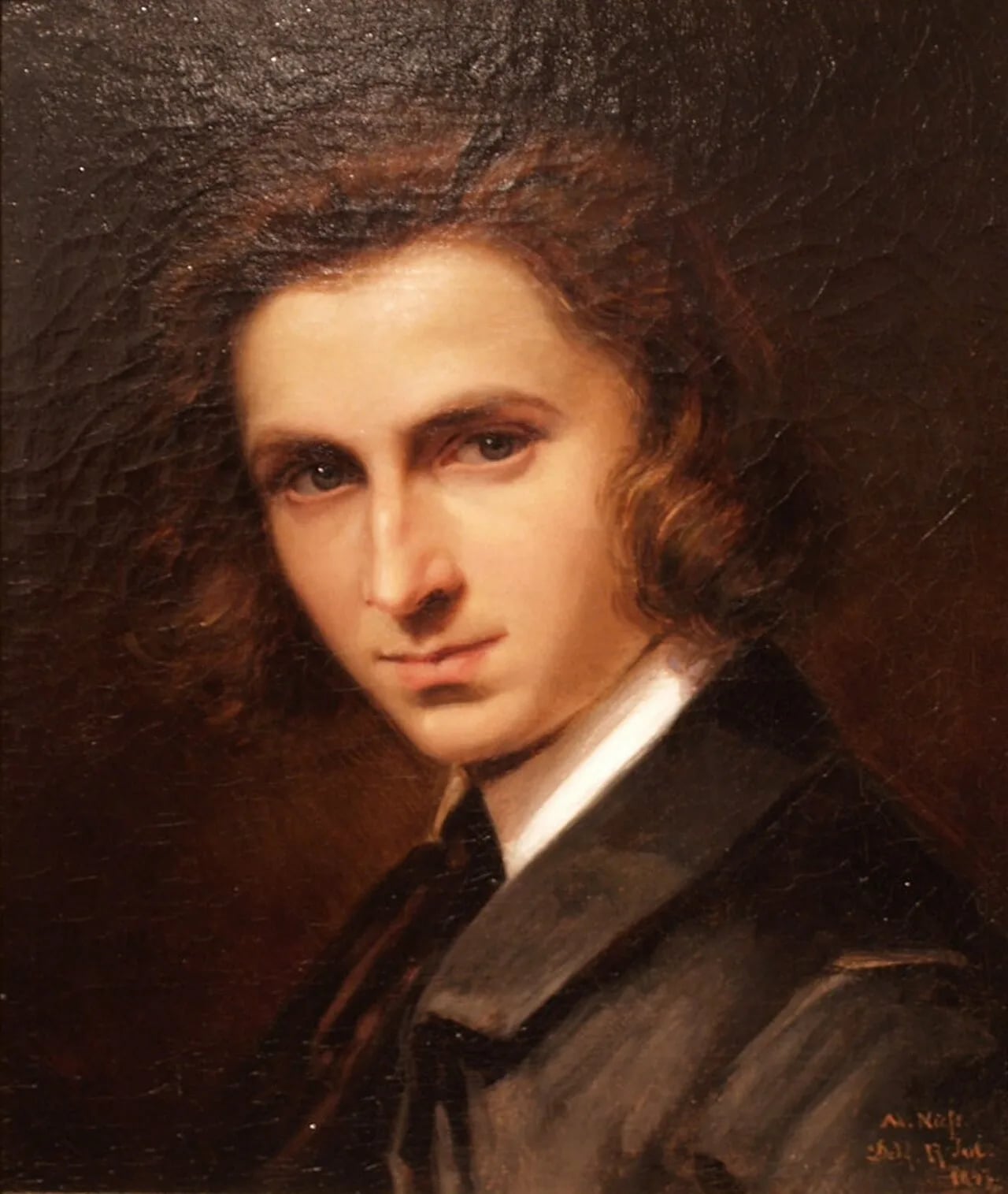 Porträt von Josef Bergenthal (1821–1887) – Gedenkseite