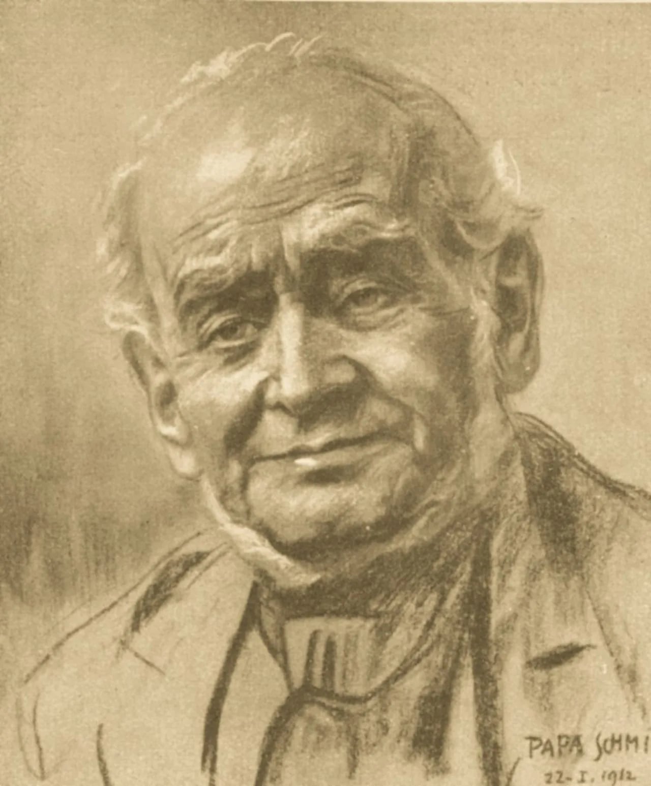 Portrait of Josef Leonhard Schmid (1822–1912) – memorial page