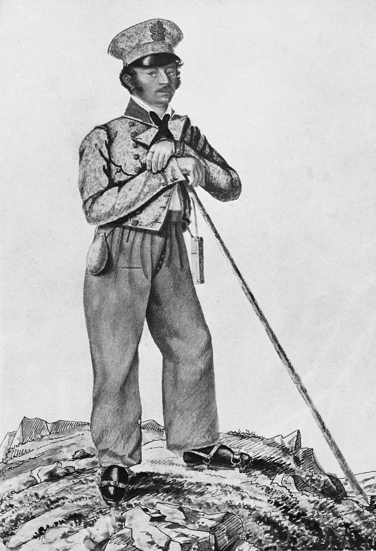 Porträt von Josef Naus (1793–1871) – Gedenkseite