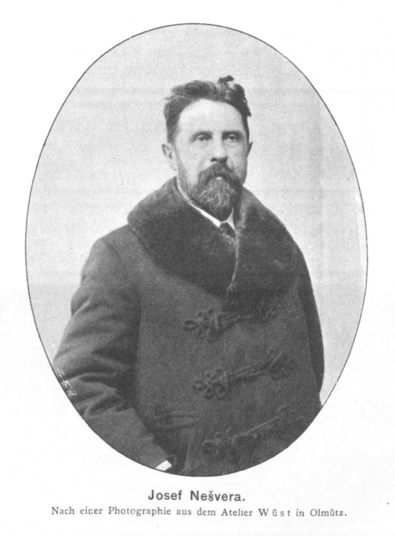 Porträt von Josef Nešvera (1842–1914) – Gedenkseite