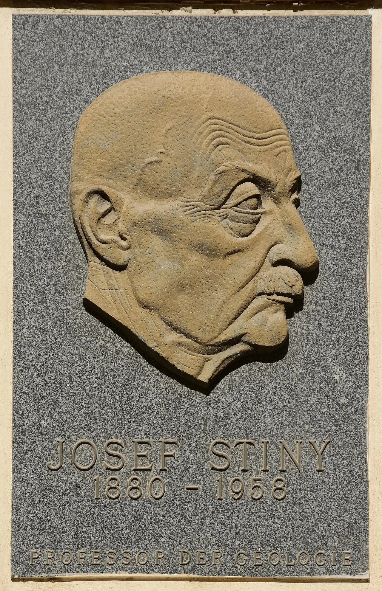 Porträt von Josef Stini (1880–1958) – Gedenkseite