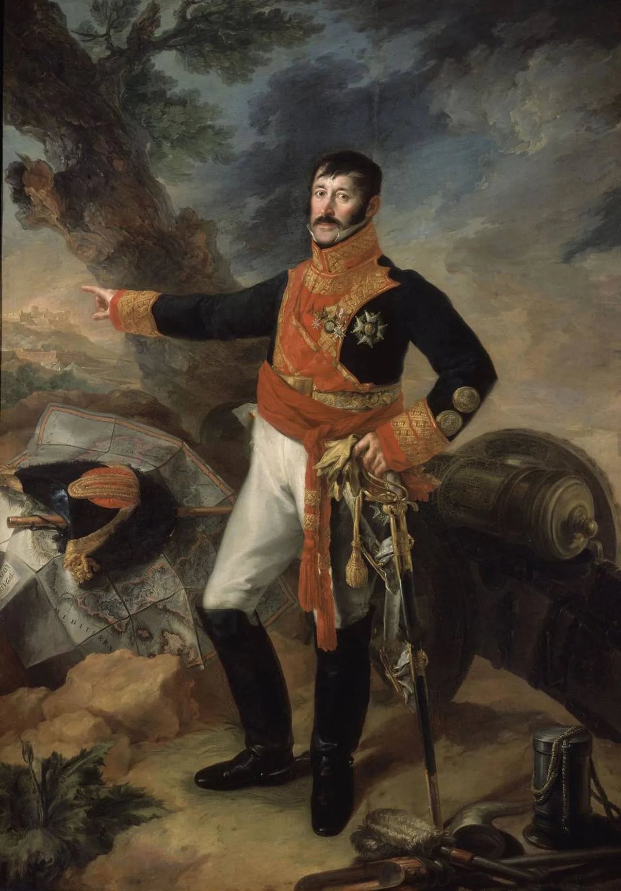 Porträt von José Pascual de Zayas y Chacón (1772–1827) – Gedenkseite