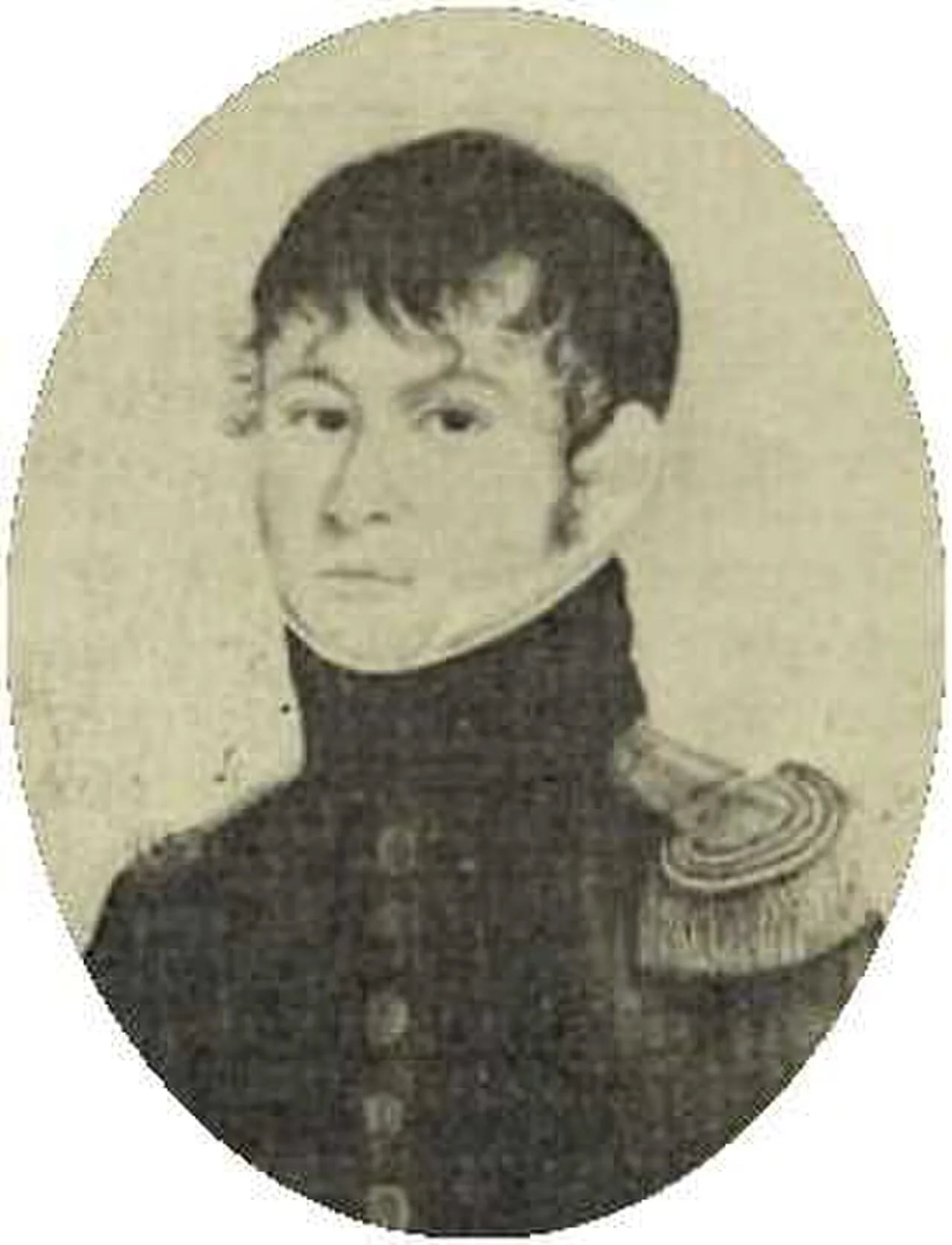 Porträt von Joseph Albert Bacler d’Albe (1789–1824) – Gedenkseite