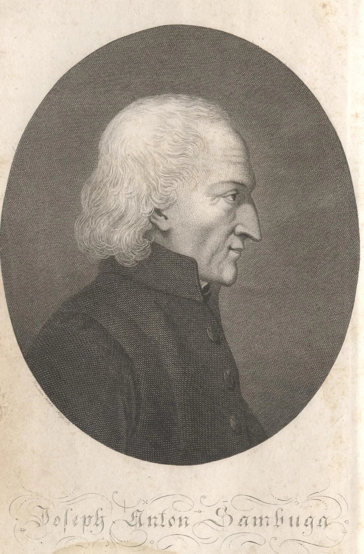 Porträt von Joseph Anton Sambuga (1752–1815) – Gedenkseite