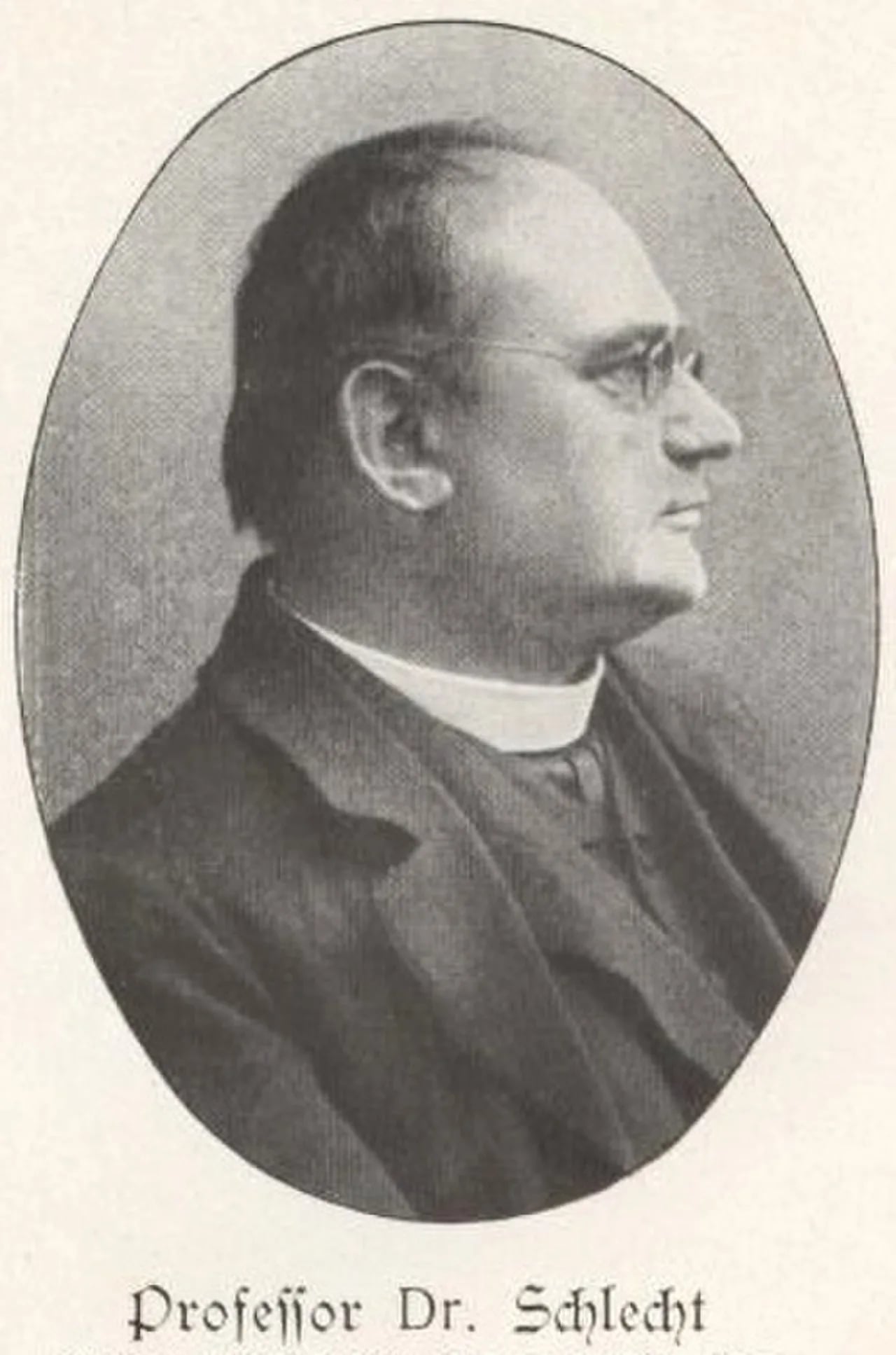 Porträt von Joseph Schlecht (1857–1925) – Gedenkseite