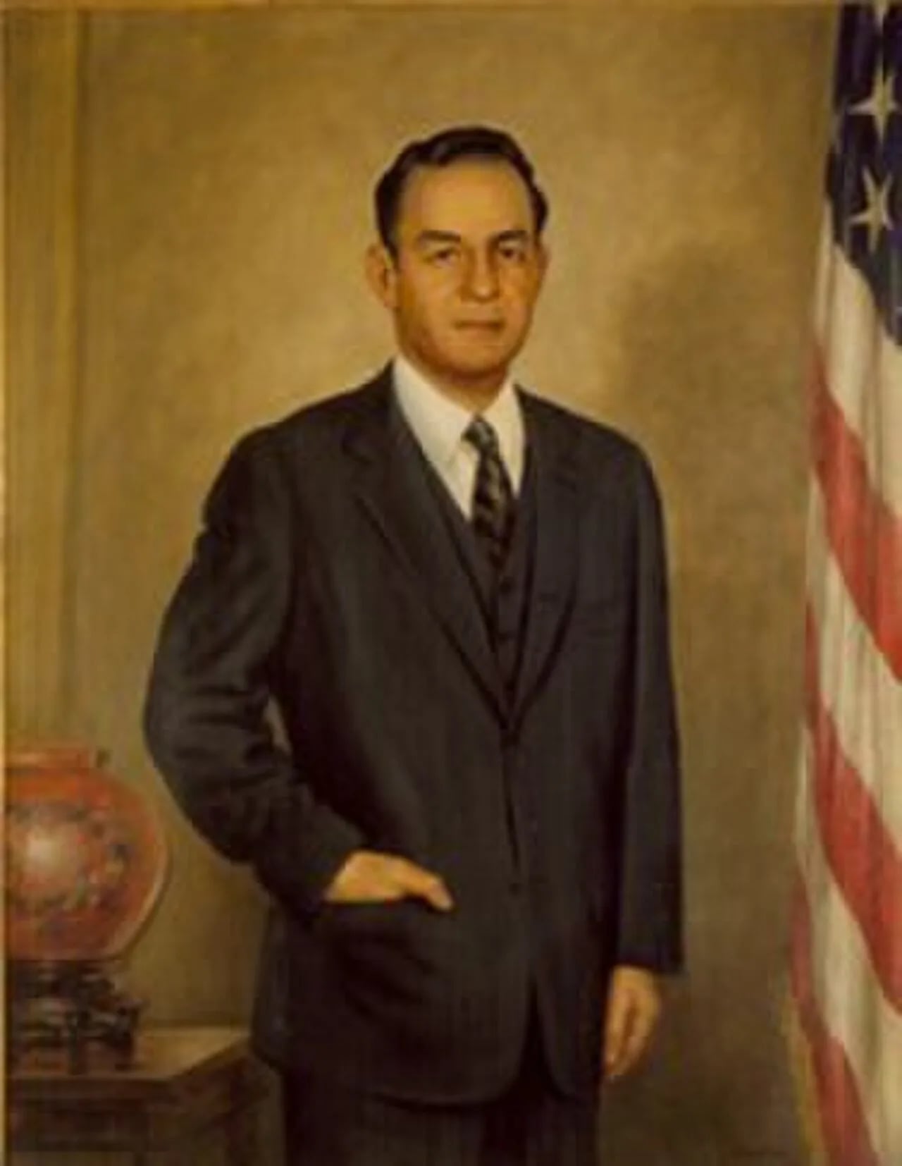 Porträt von Joseph W. Barr (1918–1996) – Gedenkseite
