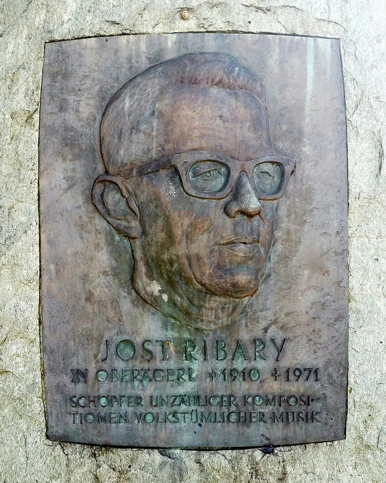 Porträt von Jost Ribary (1910–1971) – Gedenkseite
