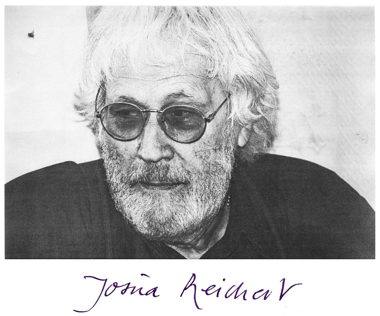 Portrait of Josua Reichert (1937–2020) – memorial page