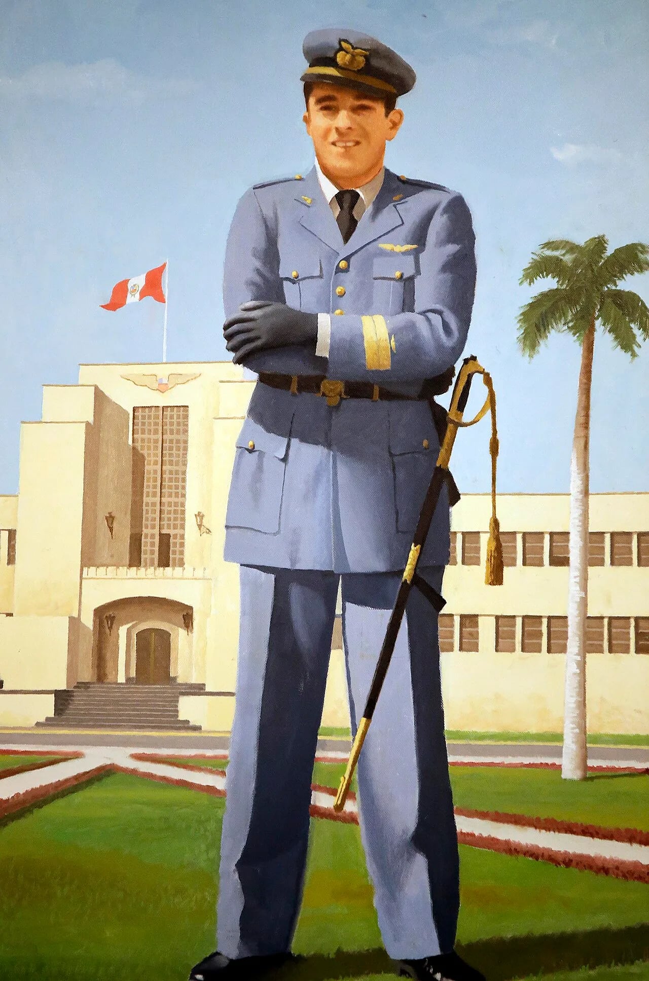 Portrait of José Abelardo Quiñones Gonzales (1914–1941) – memorial page
