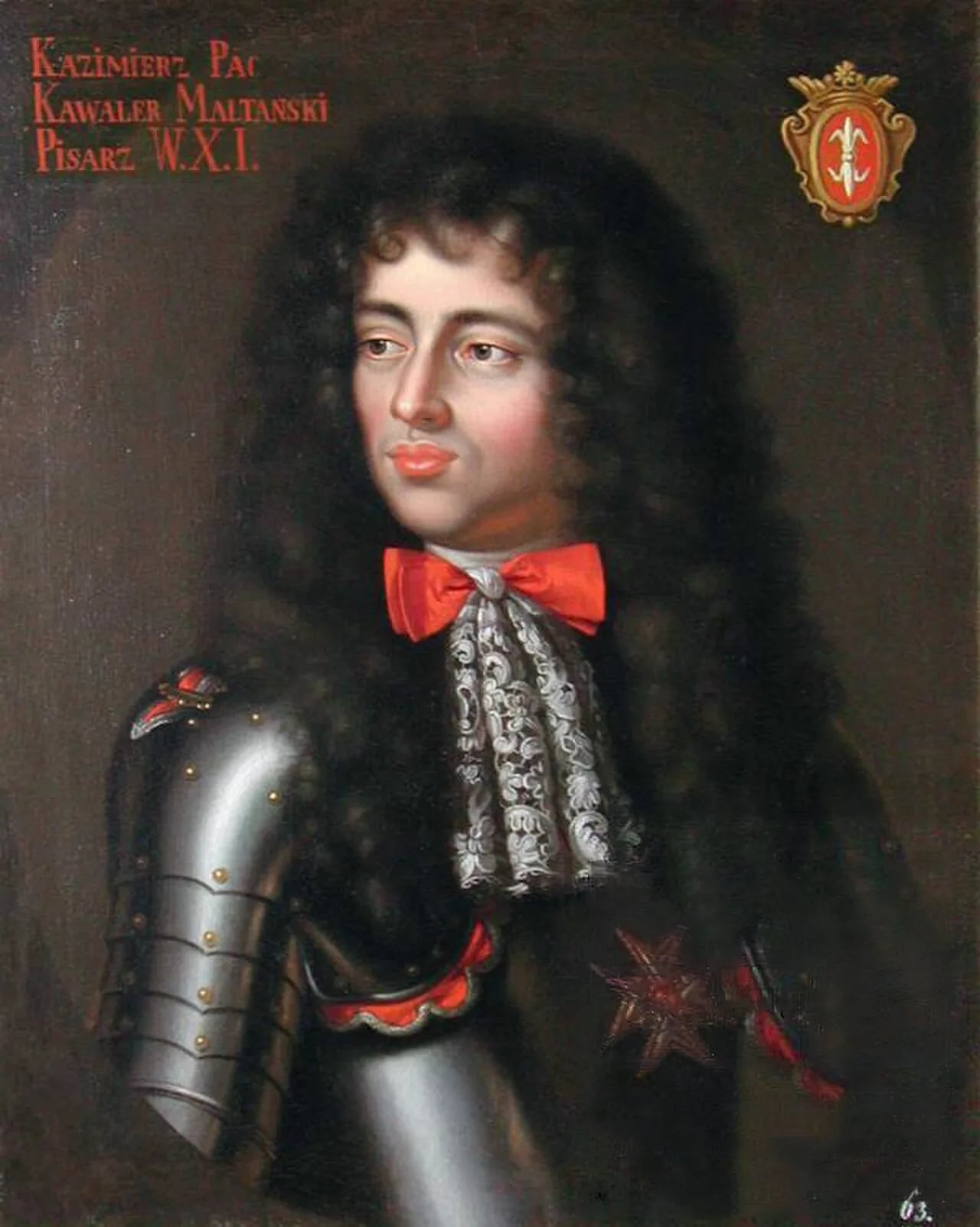 Portrait of Kazimieras Mykolas Pacas (1655–1719) – memorial page