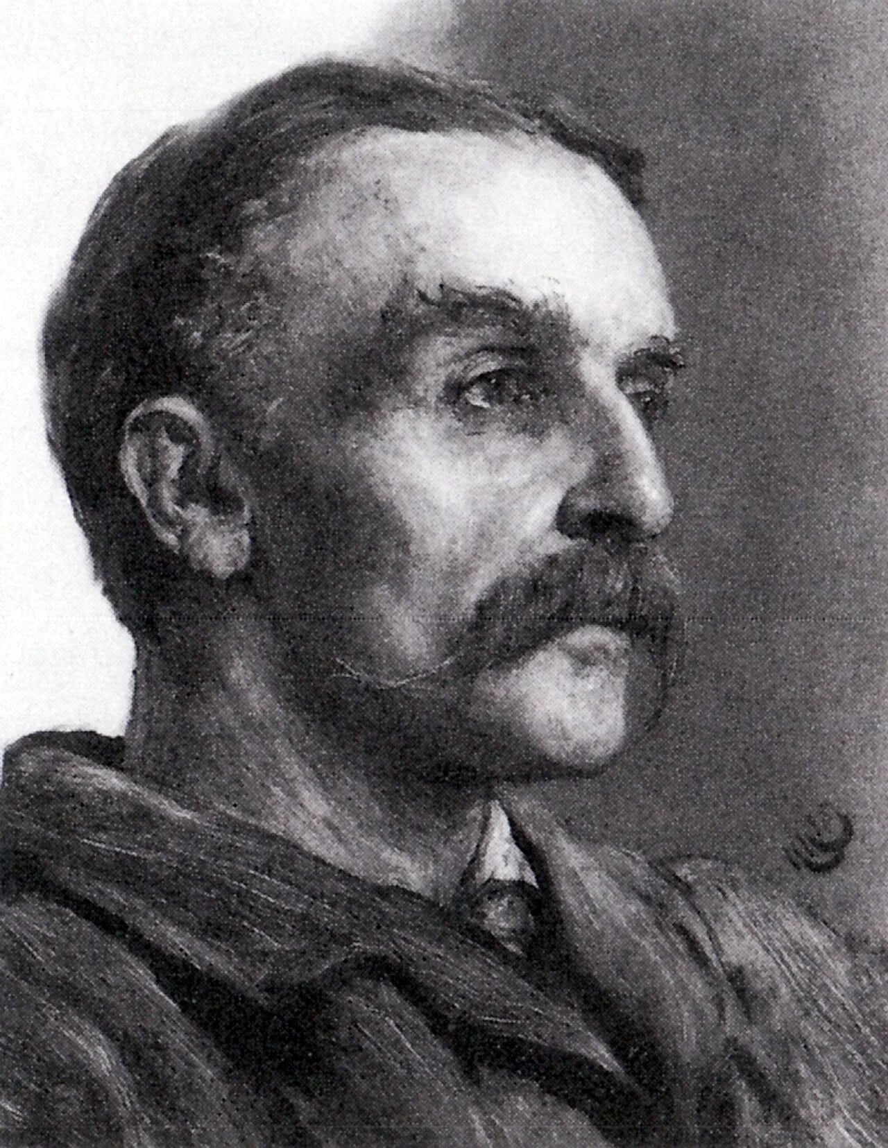 Portrait of Mansel Lewis (1845–1931) – memorial page